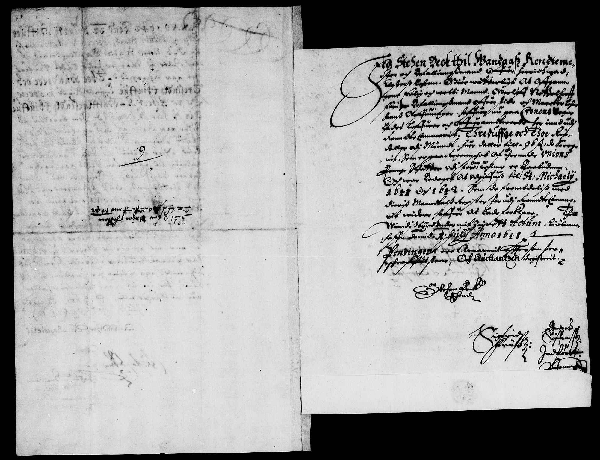 Rentekammeret inntil 1814, Reviderte regnskaper, Lensregnskaper, AV/RA-EA-5023/R/Rb/Rbb/L0003: Idd og Marker len, 1638-1642