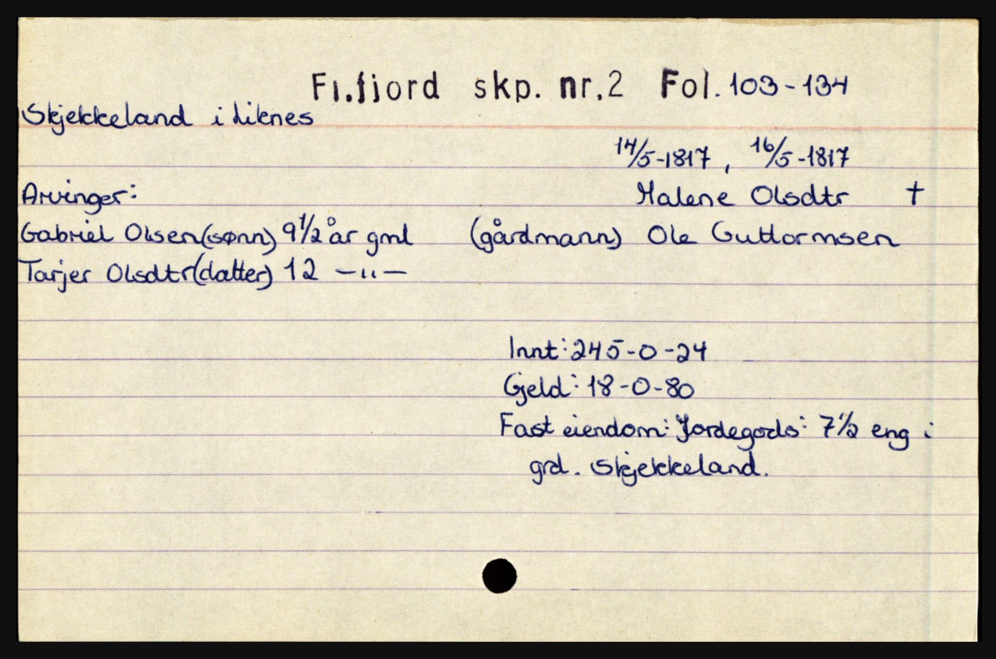 Flekkefjord sorenskriveri, AV/SAK-1221-0001/H, p. 1375