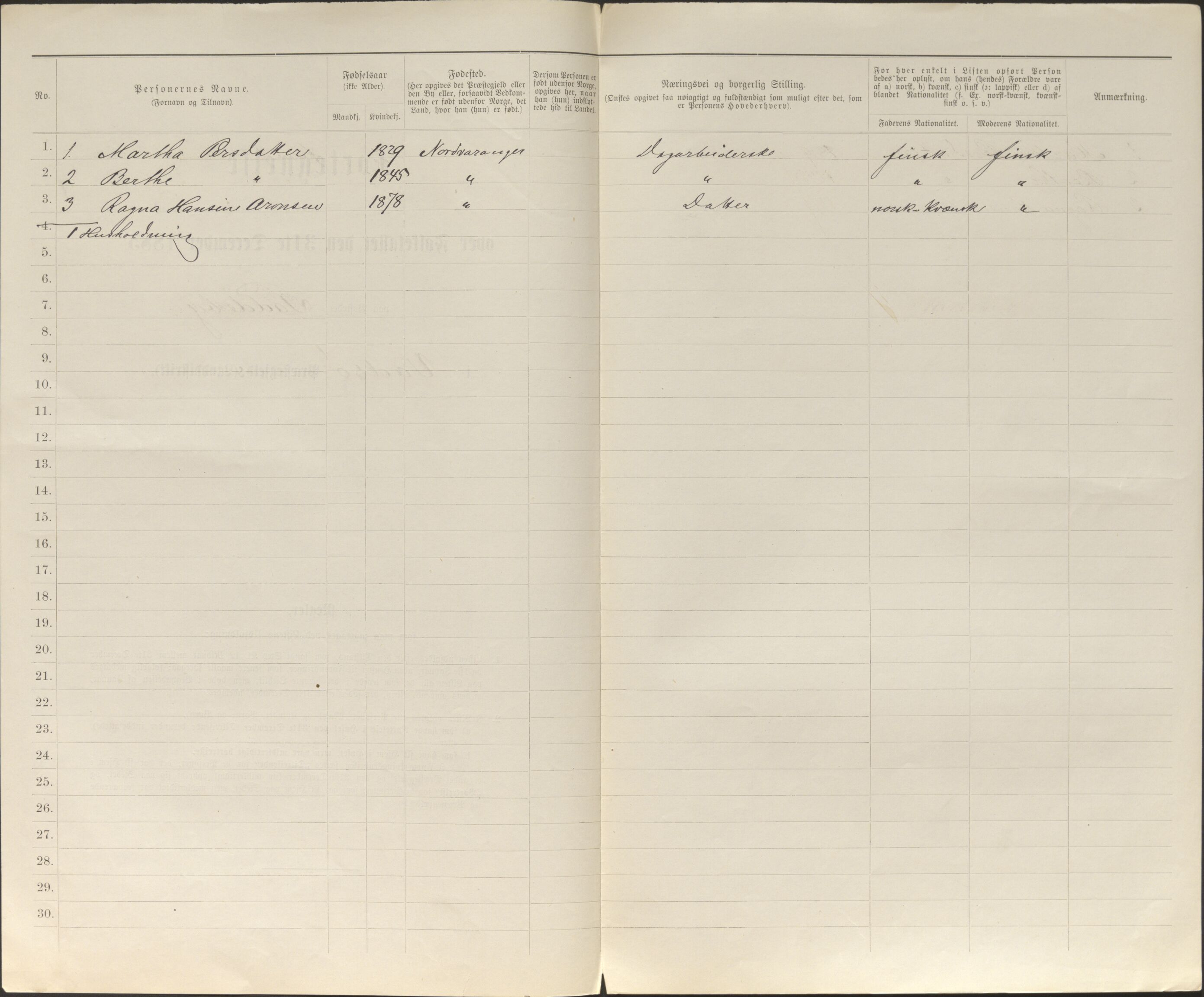 SATØ, 1885 census for 2029 Vadsø, 1885, p. 49b