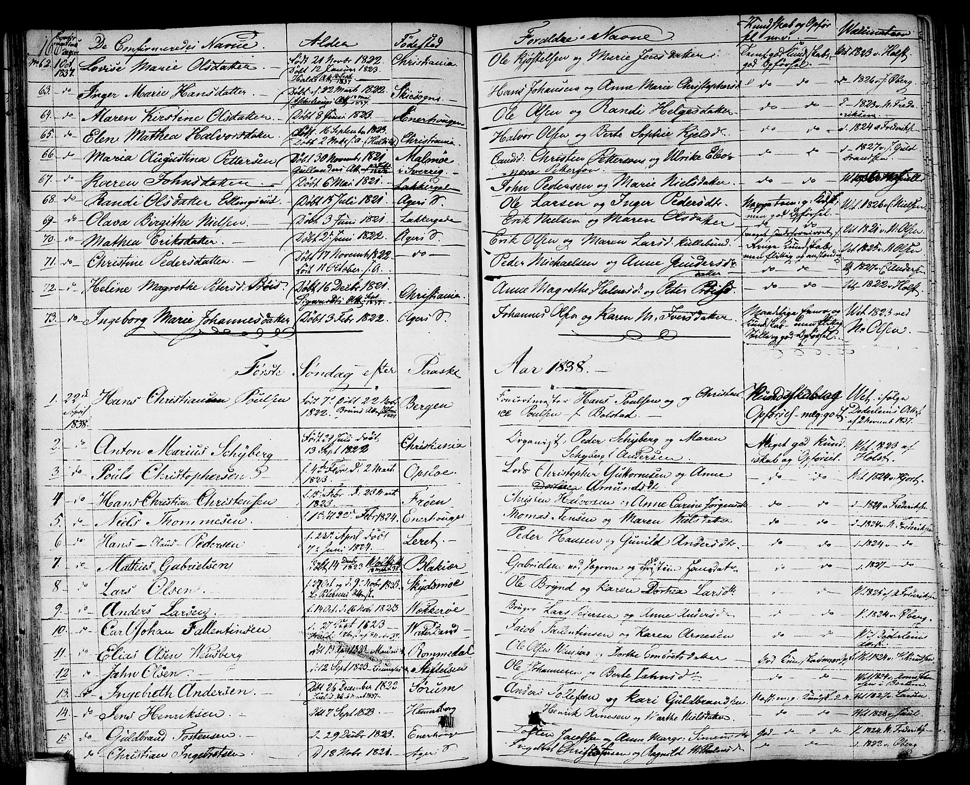 Gamlebyen prestekontor Kirkebøker, SAO/A-10884/F/Fa/L0003: Parish register (official) no. 3, 1829-1849, p. 166