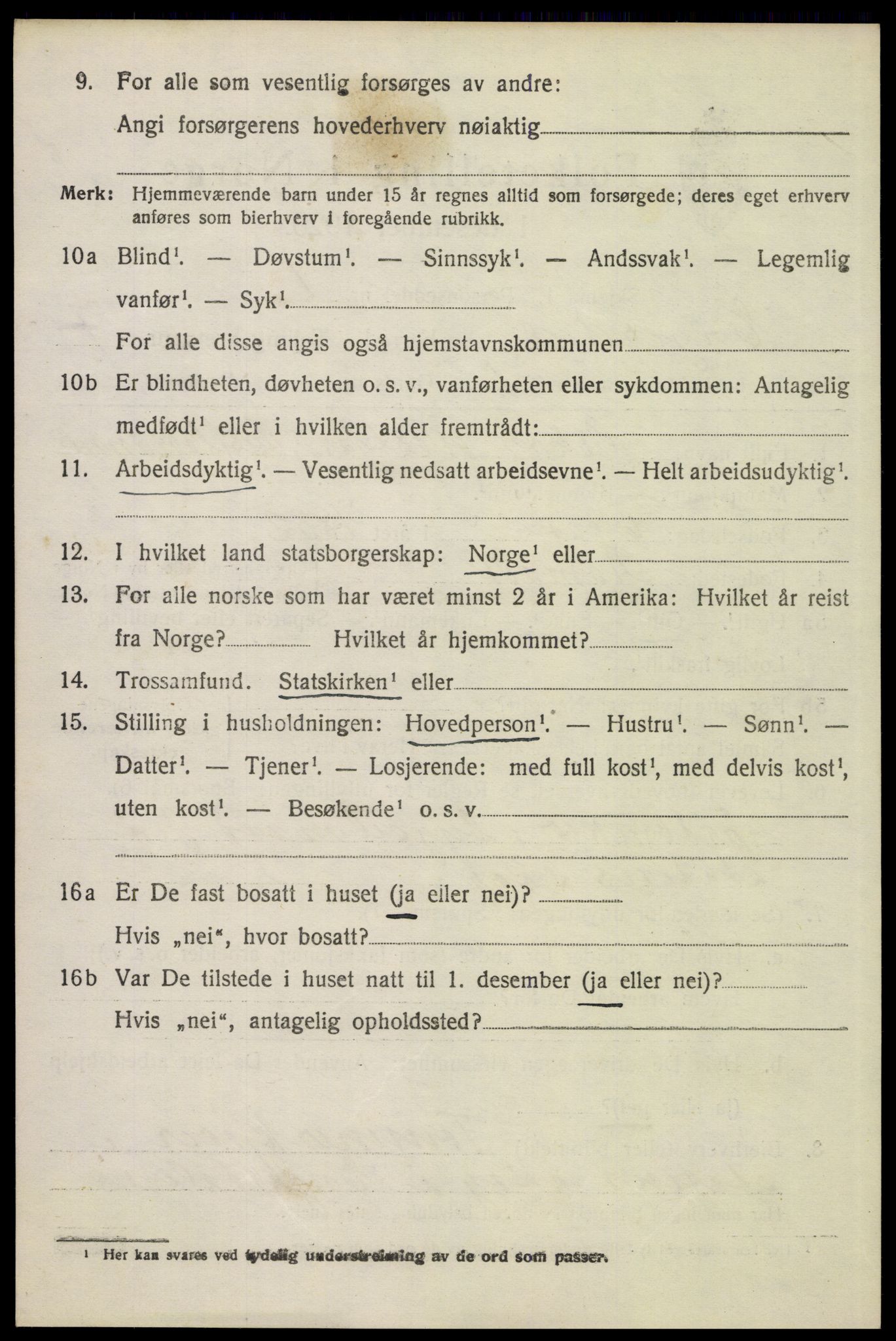 SAH, 1920 census for Engerdal, 1920, p. 2938