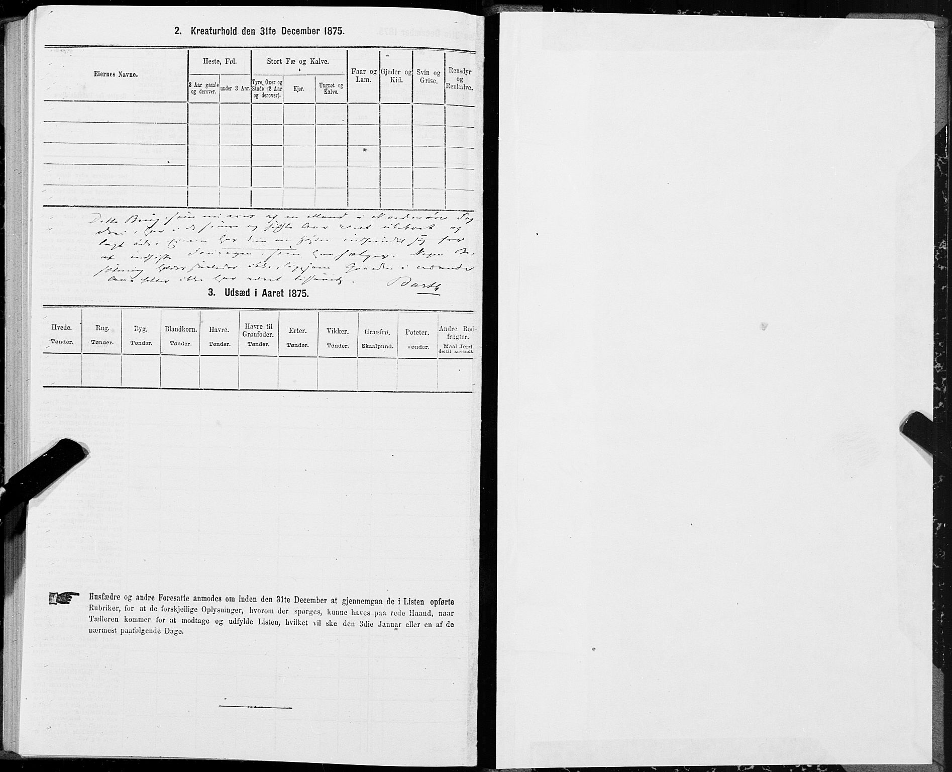 SAT, 1875 census for 1543P Nesset, 1875