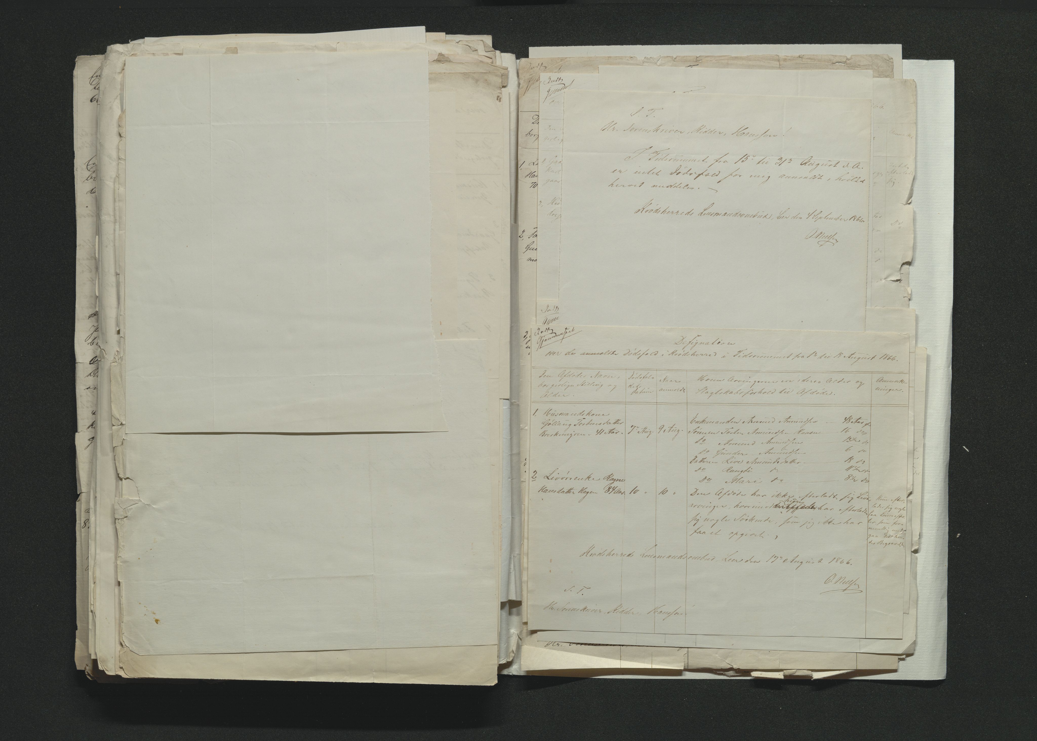 Eiker, Modum og Sigdal sorenskriveri, AV/SAKO-A-123/H/Ha/Hab/L0012: Dødsfallsmeldinger, 1866-1869, p. 155