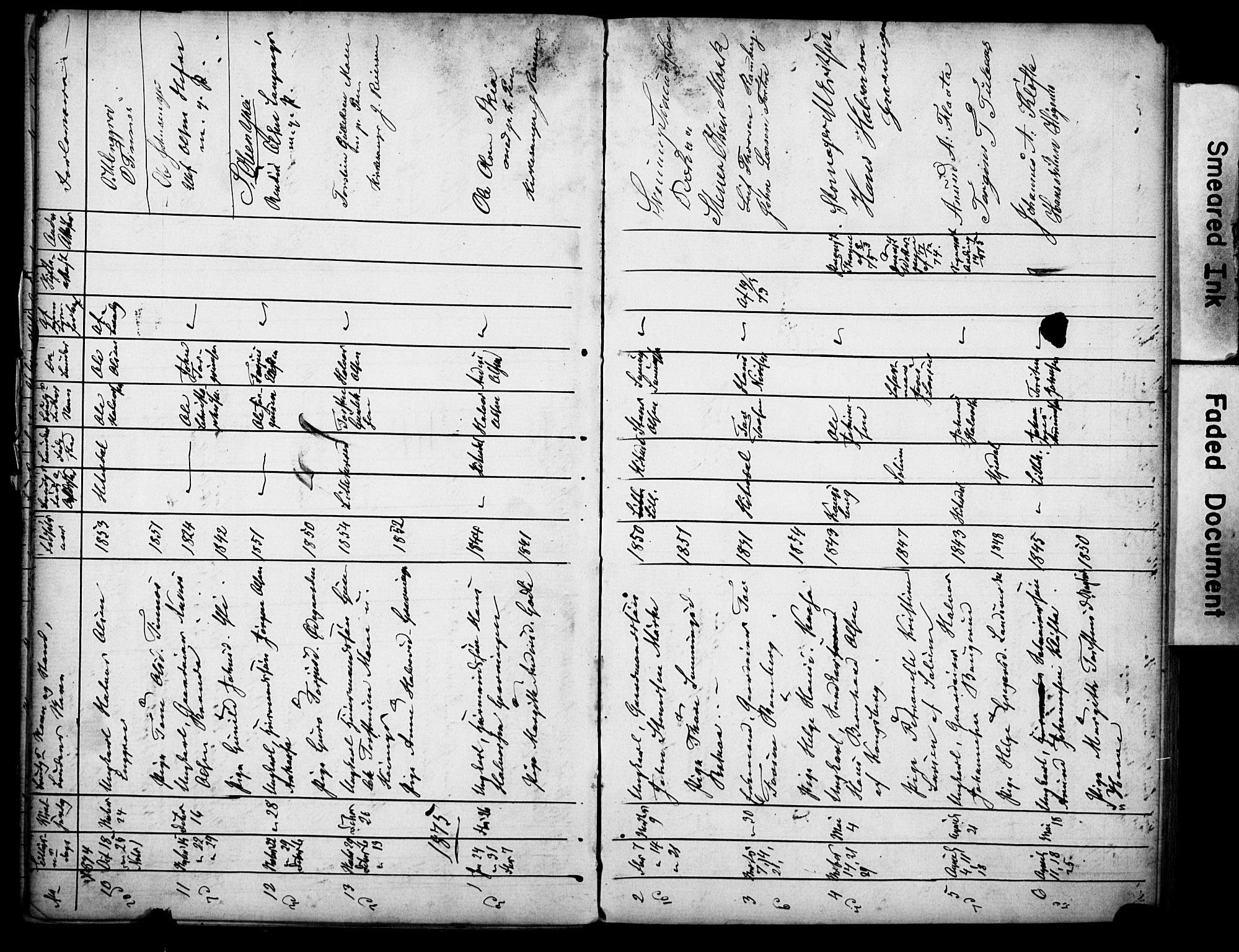 Heddal kirkebøker, AV/SAKO-A-268/H/Ha/L0001: Banns register no. 1, 1865-1918