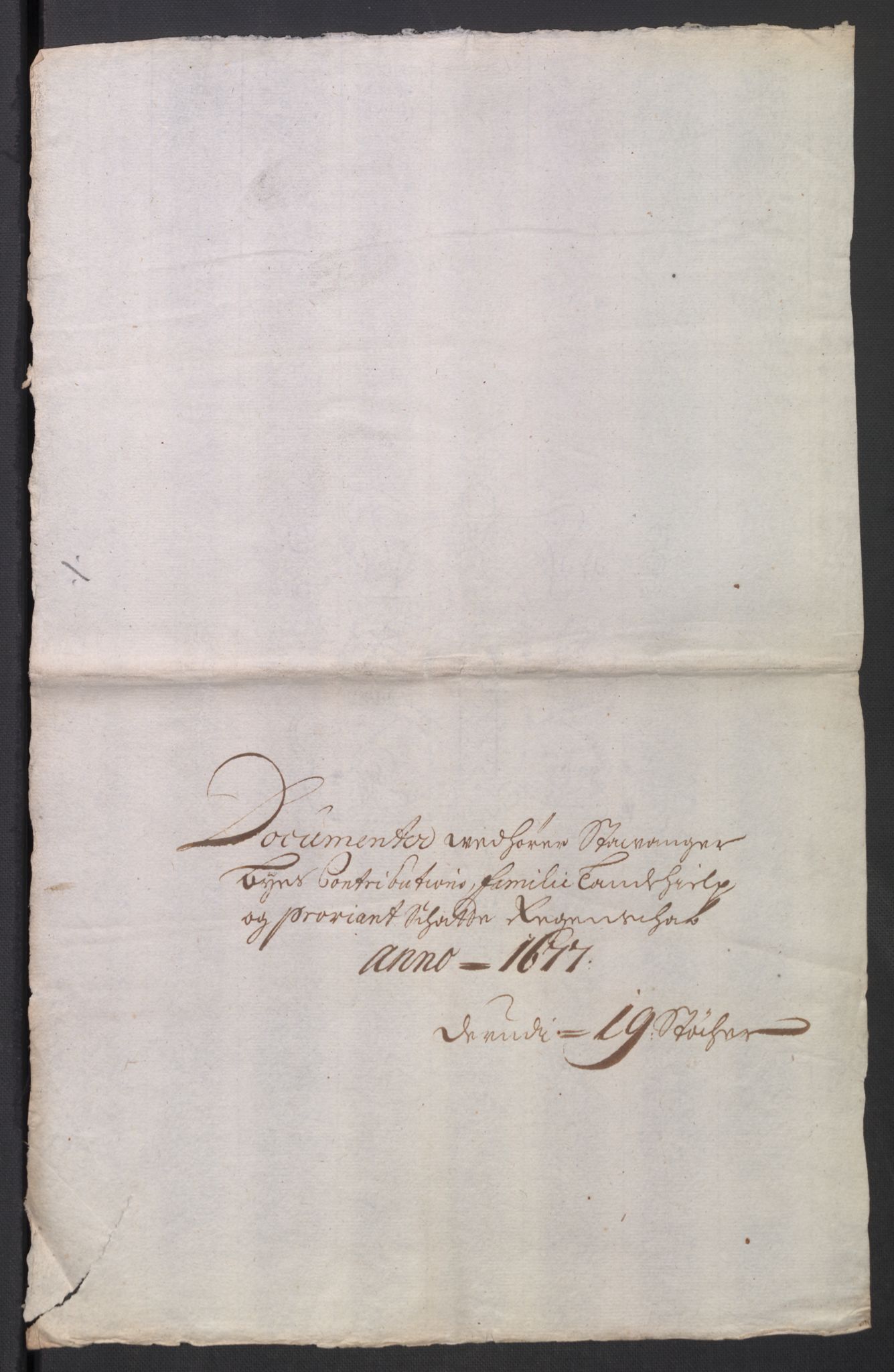 Rentekammeret inntil 1814, Reviderte regnskaper, Byregnskaper, AV/RA-EA-4066/R/Ro/L0300: [O3] Kontribusjonsregnskap, 1661-1678, p. 320