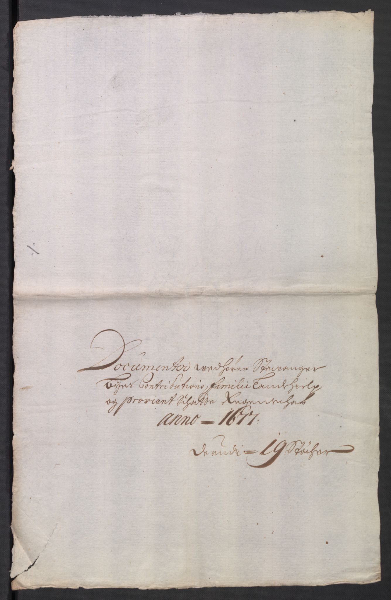 Rentekammeret inntil 1814, Reviderte regnskaper, Byregnskaper, RA/EA-4066/R/Ro/L0300: [O3] Kontribusjonsregnskap, 1661-1678, p. 320