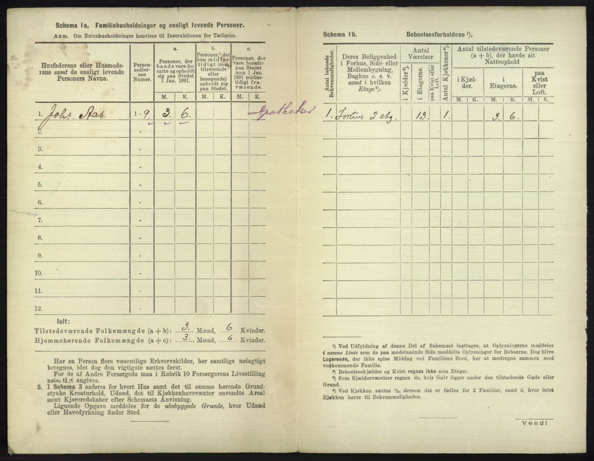 RA, 1891 census for 1804 Bodø, 1891, p. 3818