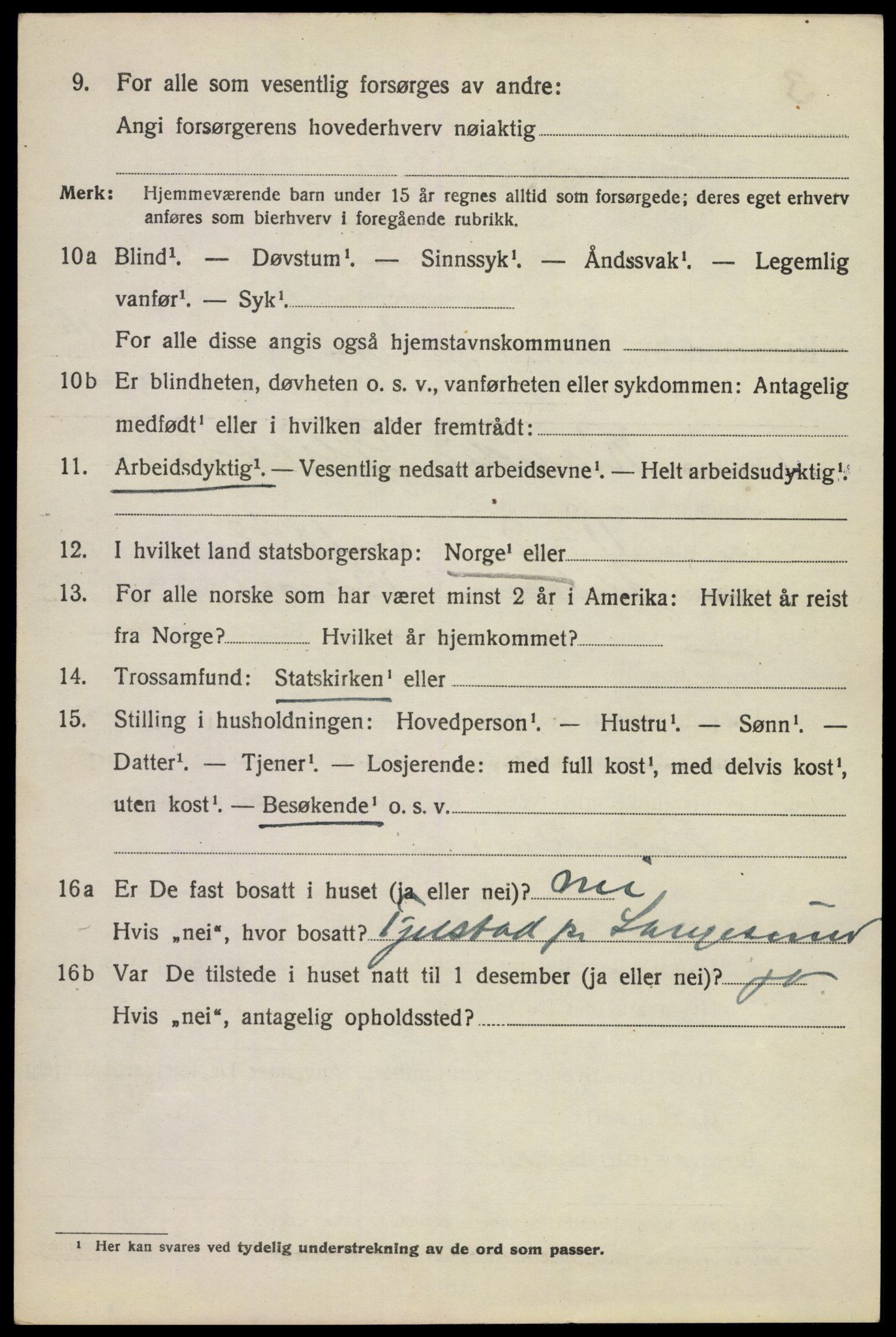 SAO, 1920 census for Kristiania, 1920, p. 618080