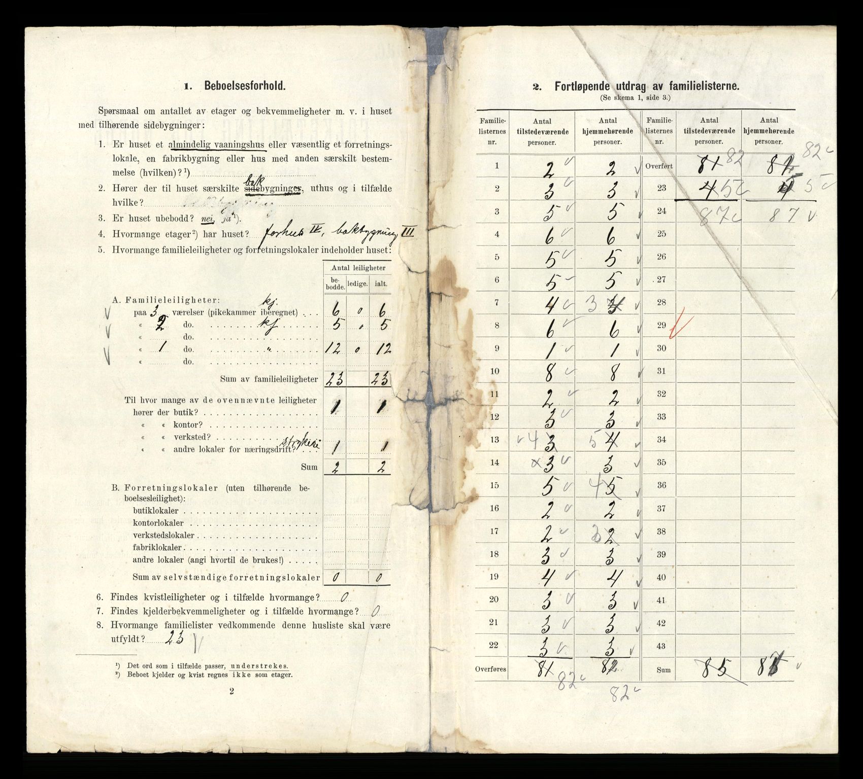 RA, 1910 census for Kristiania, 1910, p. 59046