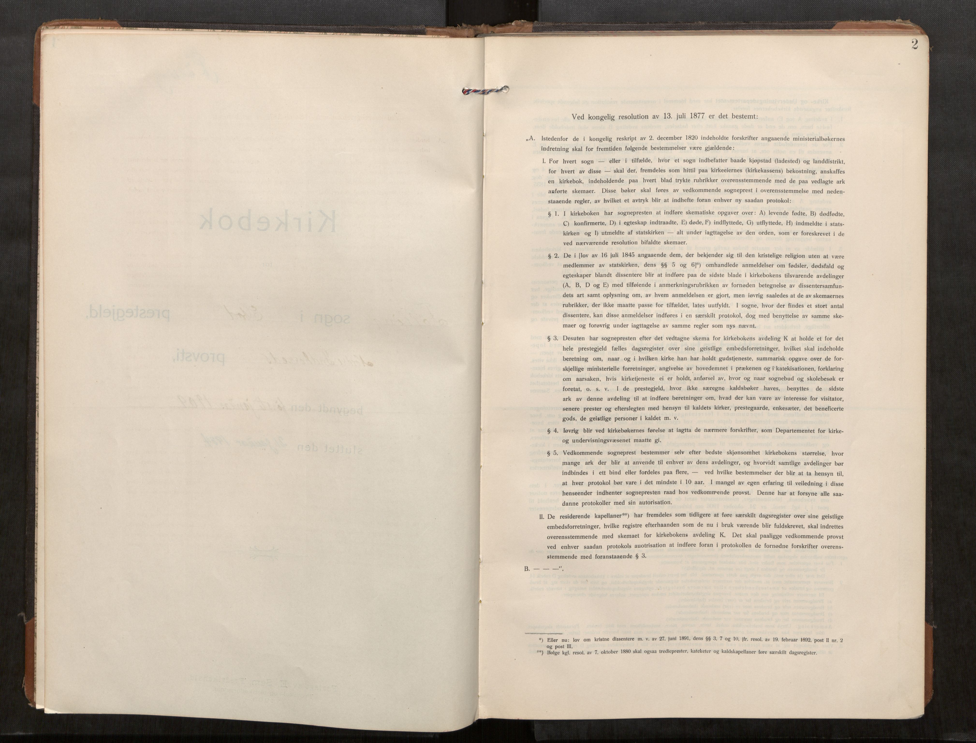 Stod sokneprestkontor, SAT/A-1164/1/I/I1/I1a/L0003: Parish register (official) no. 3, 1909-1934, p. 2