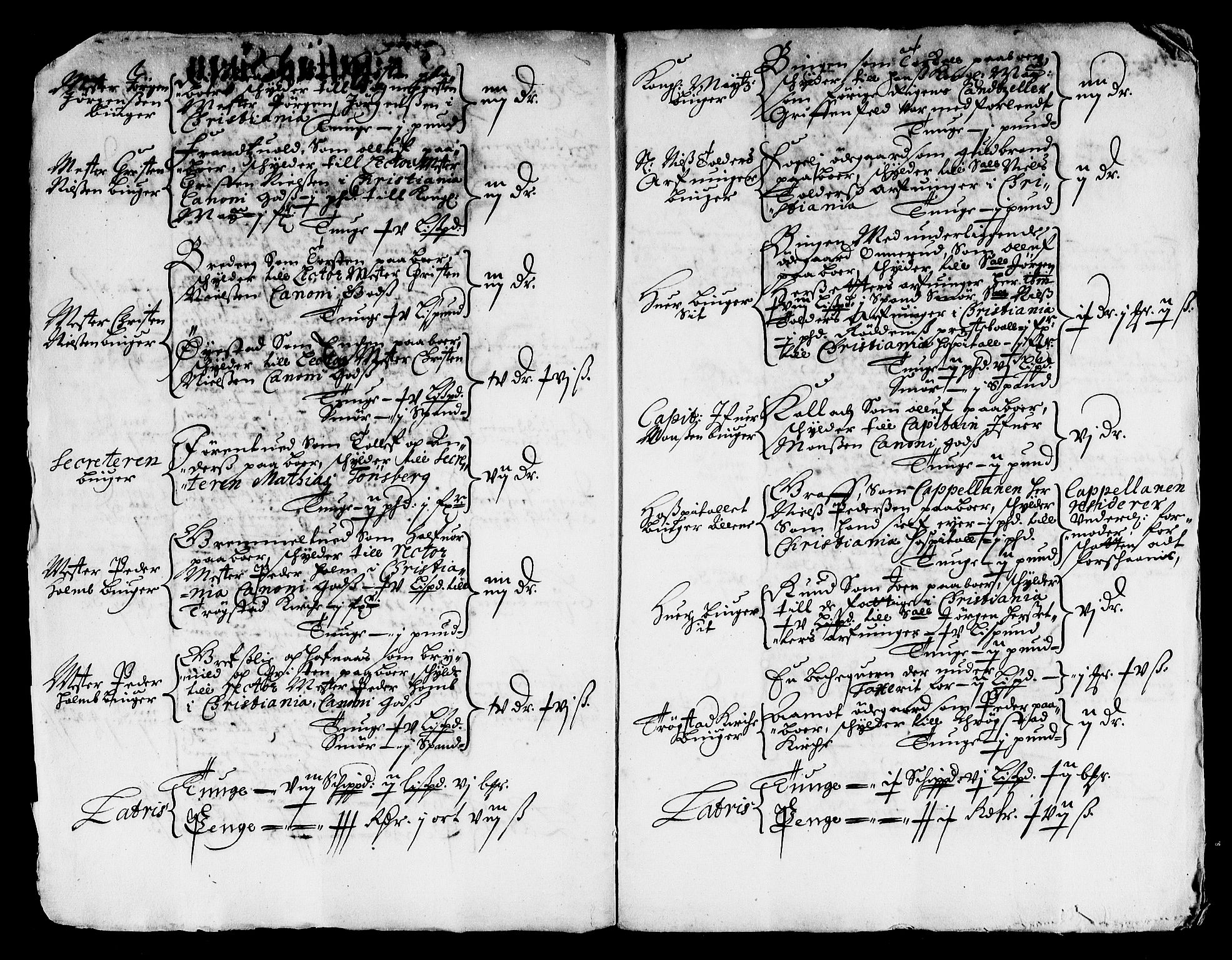 Rentekammeret inntil 1814, Reviderte regnskaper, Stiftamtstueregnskaper, Landkommissariatet på Akershus og Akershus stiftamt, RA/EA-5869/R/Rb/L0128: Akershus stiftamt, 1677