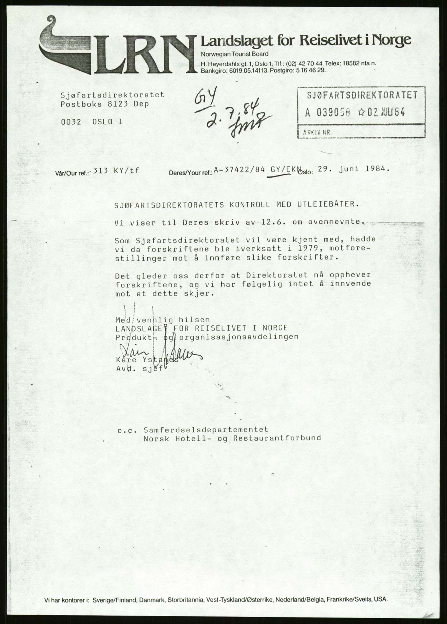 Sjøfartsdirektoratet med forløpere, generelt arkiv, AV/RA-S-1407/D/Du/Duc/L0642/0001: Skipskontrollen - Forskrifter / Forskrift om utleiebåter (2 mapper), 1978-1987, p. 431