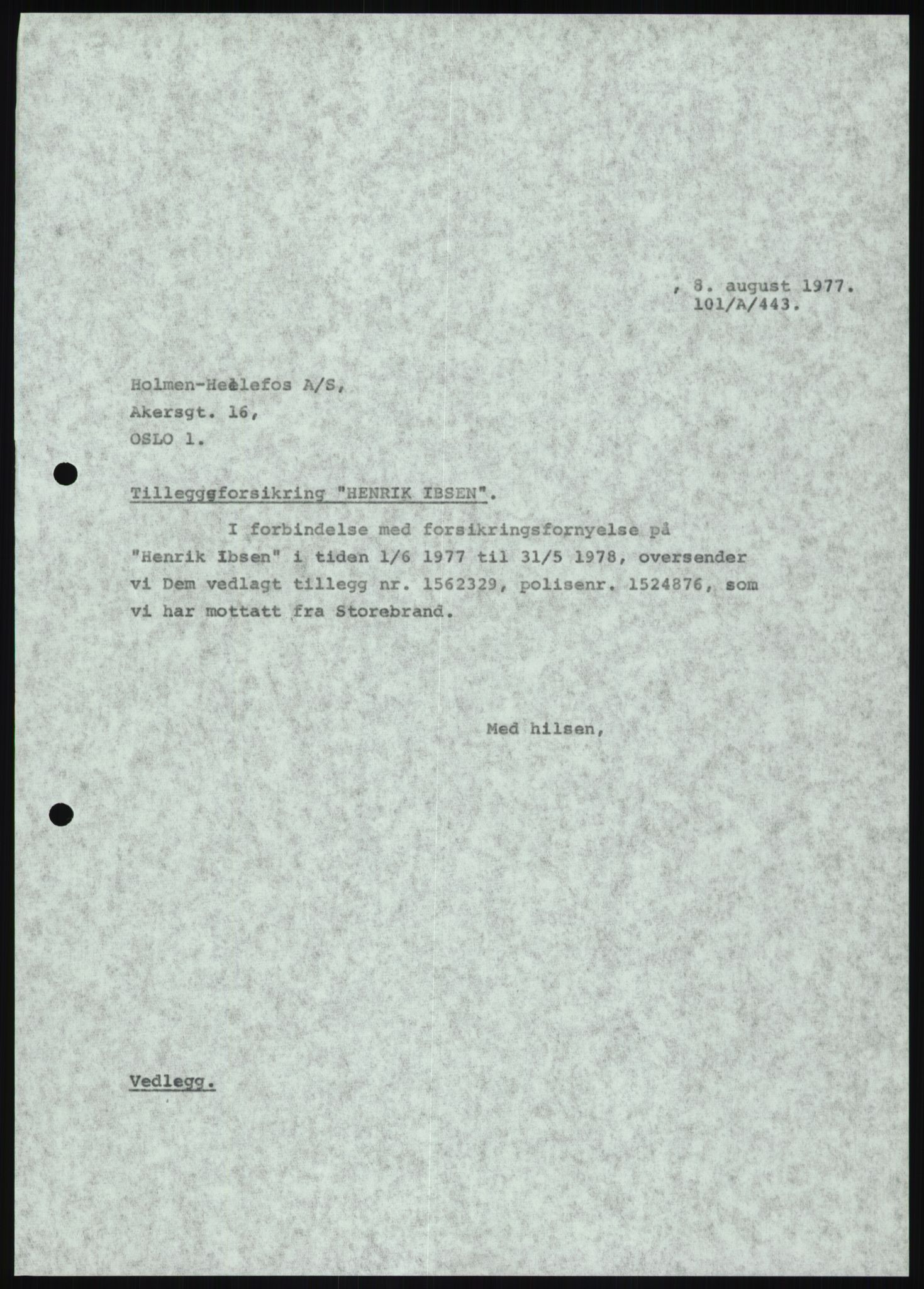 Pa 1503 - Stavanger Drilling AS, AV/SAST-A-101906/D/L0007: Korrespondanse og saksdokumenter, 1974-1981, p. 121