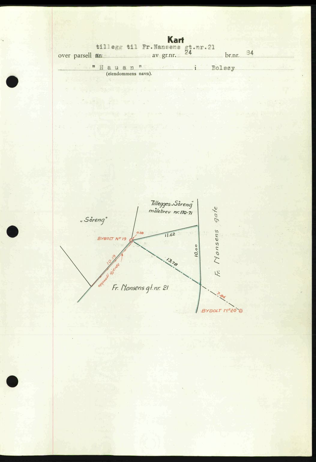 Romsdal sorenskriveri, AV/SAT-A-4149/1/2/2C: Mortgage book no. A14, 1943-1943, Diary no: : 1588/1943