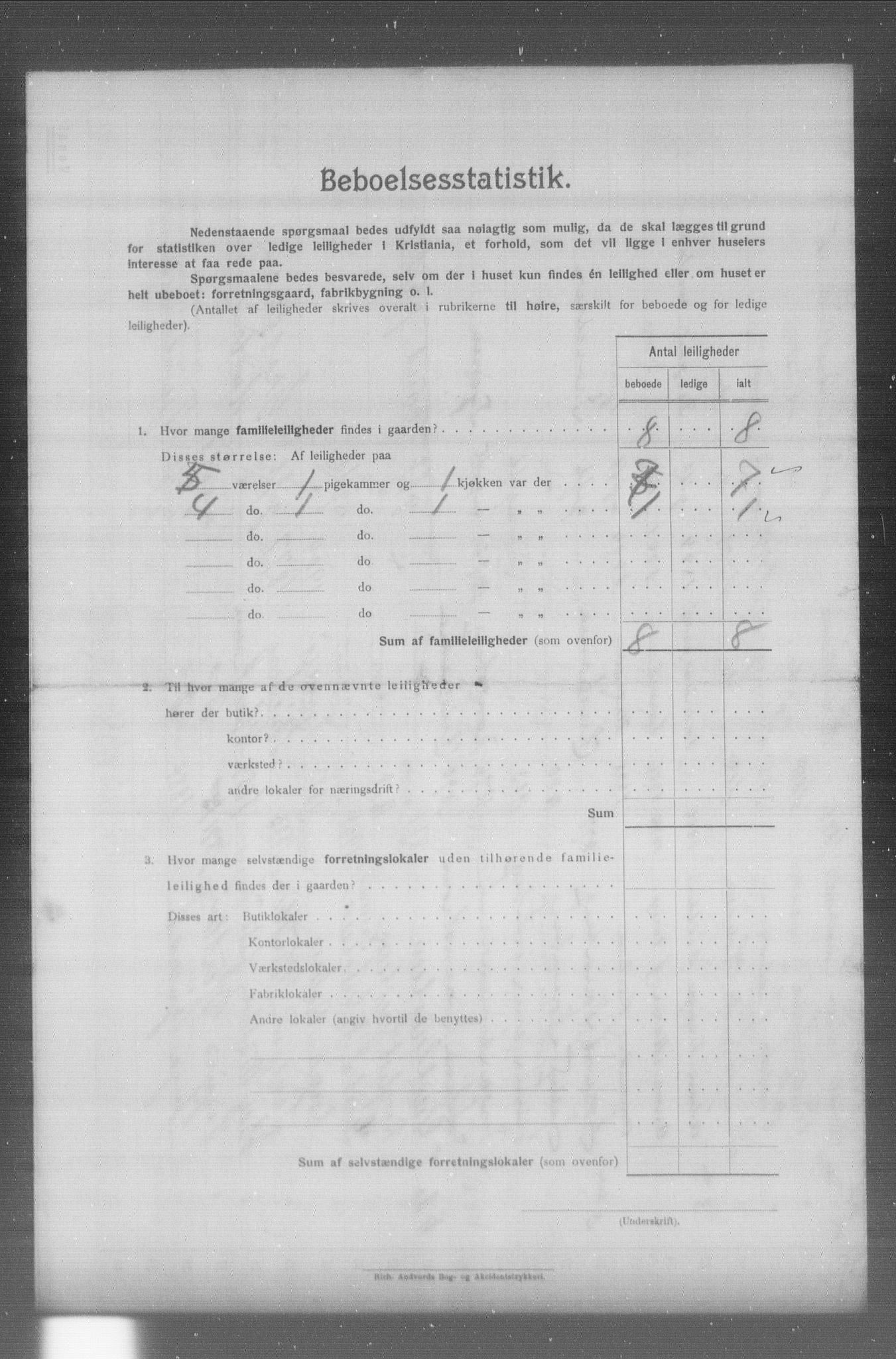 OBA, Municipal Census 1904 for Kristiania, 1904, p. 21638