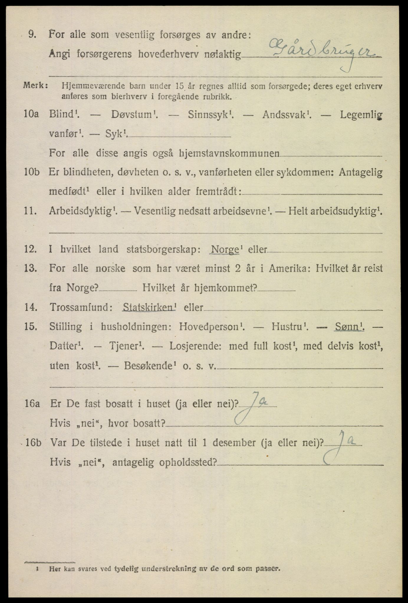 SAK, 1920 census for Finsland, 1920, p. 741