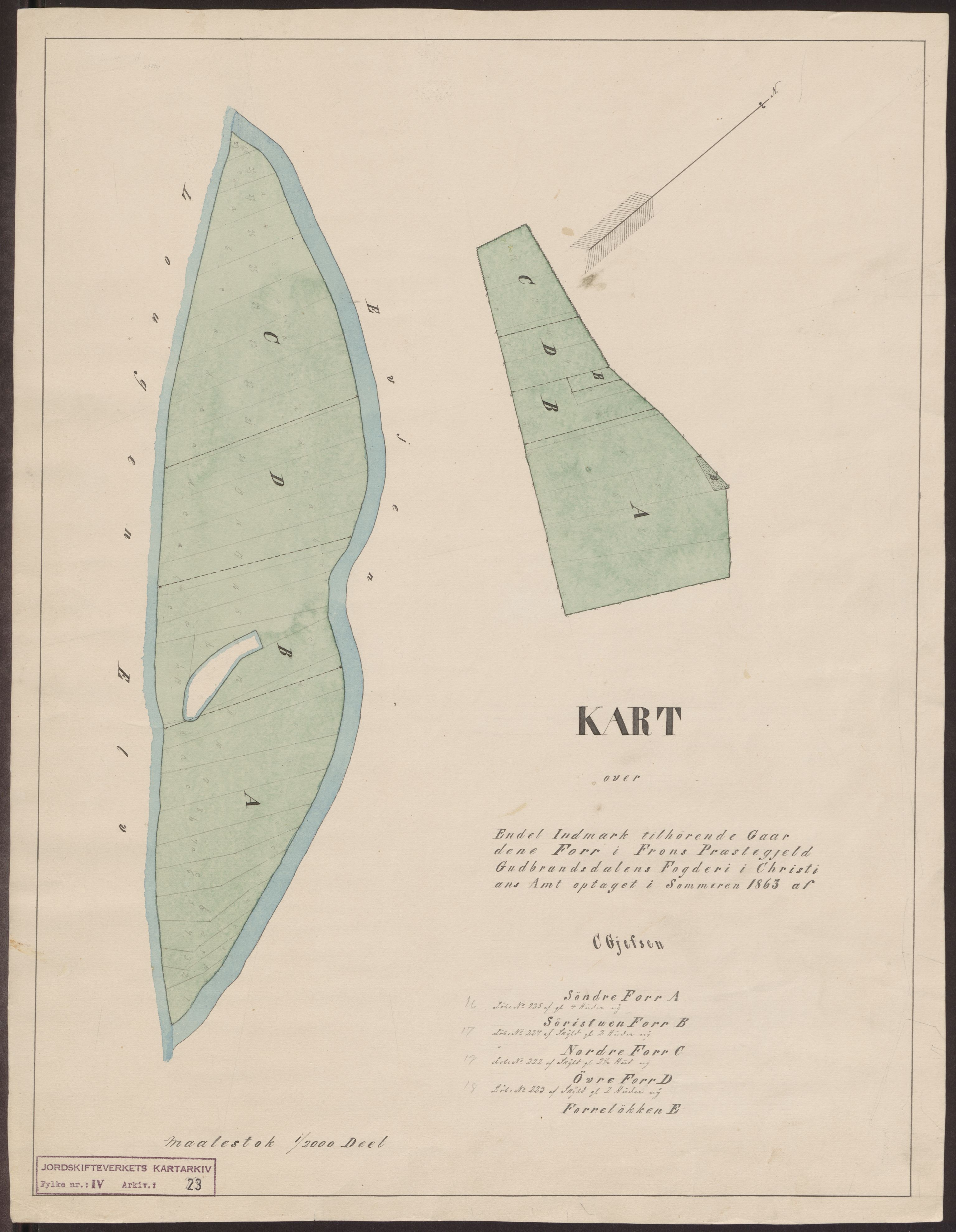 Jordskifteverkets kartarkiv, AV/RA-S-3929/T, 1859-1988, p. 65