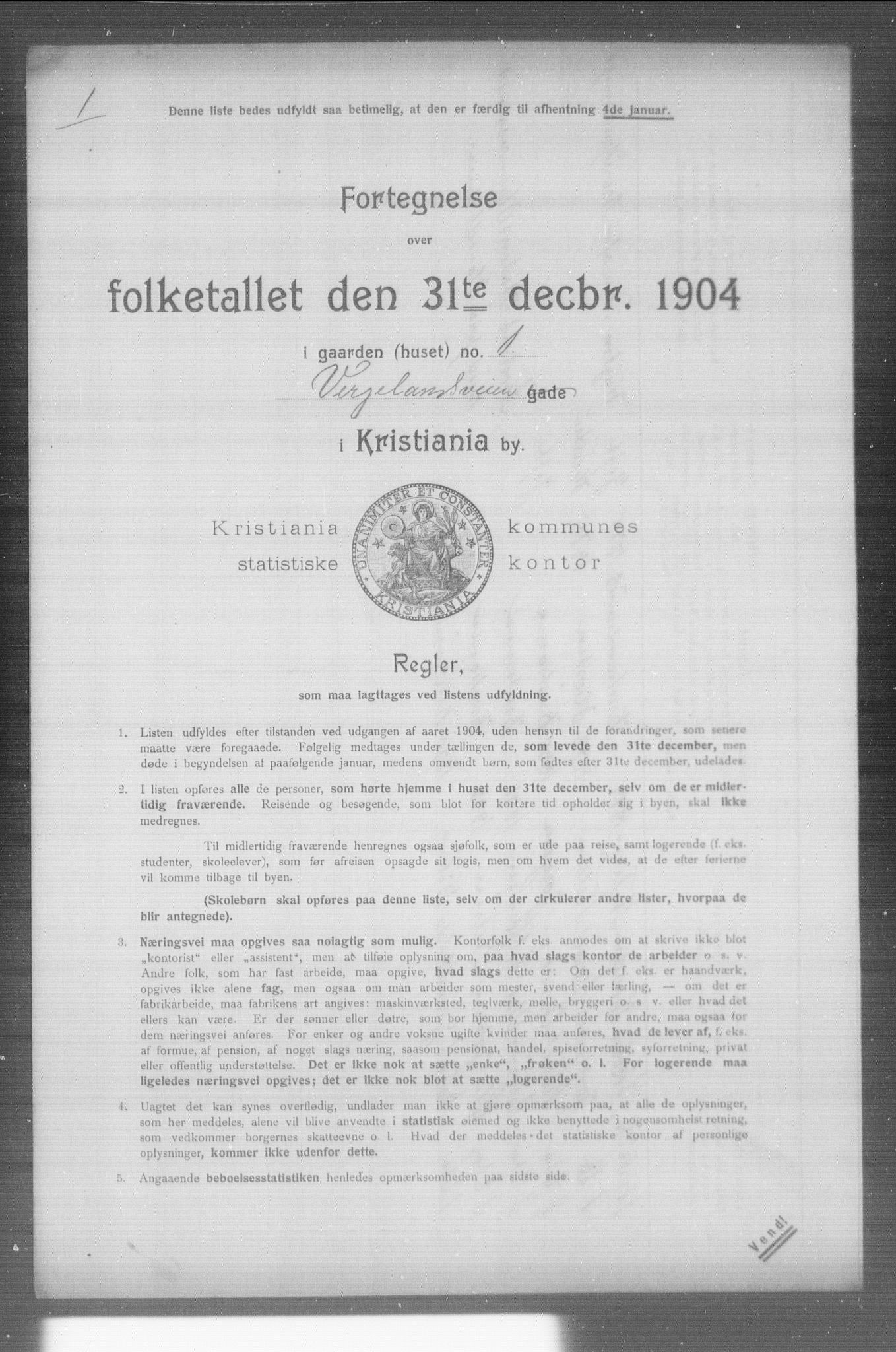 OBA, Municipal Census 1904 for Kristiania, 1904, p. 23932