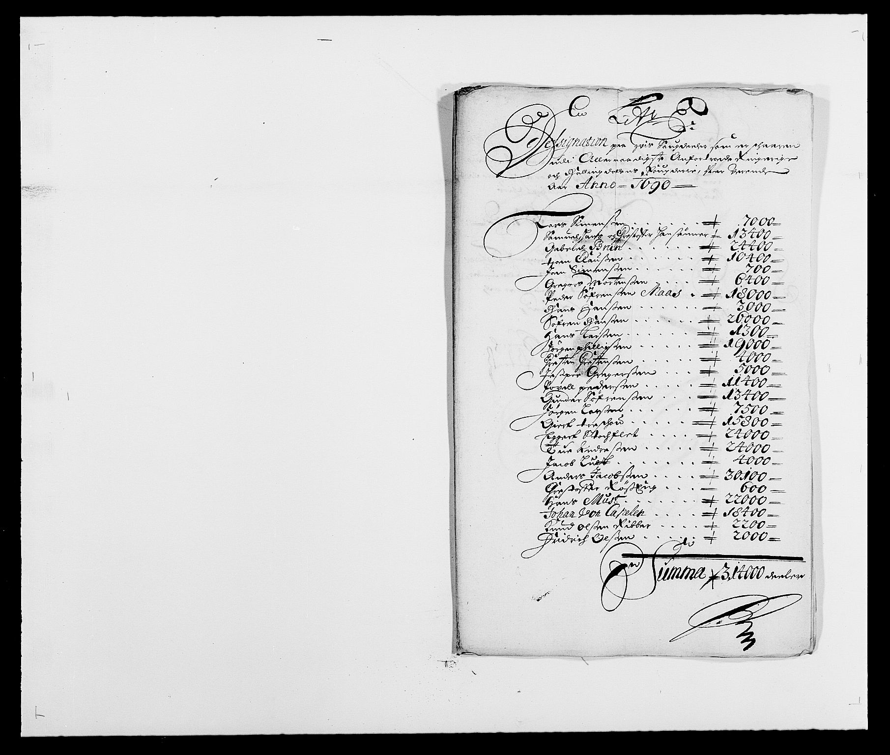 Rentekammeret inntil 1814, Reviderte regnskaper, Fogderegnskap, AV/RA-EA-4092/R21/L1448: Fogderegnskap Ringerike og Hallingdal, 1690-1692, p. 53