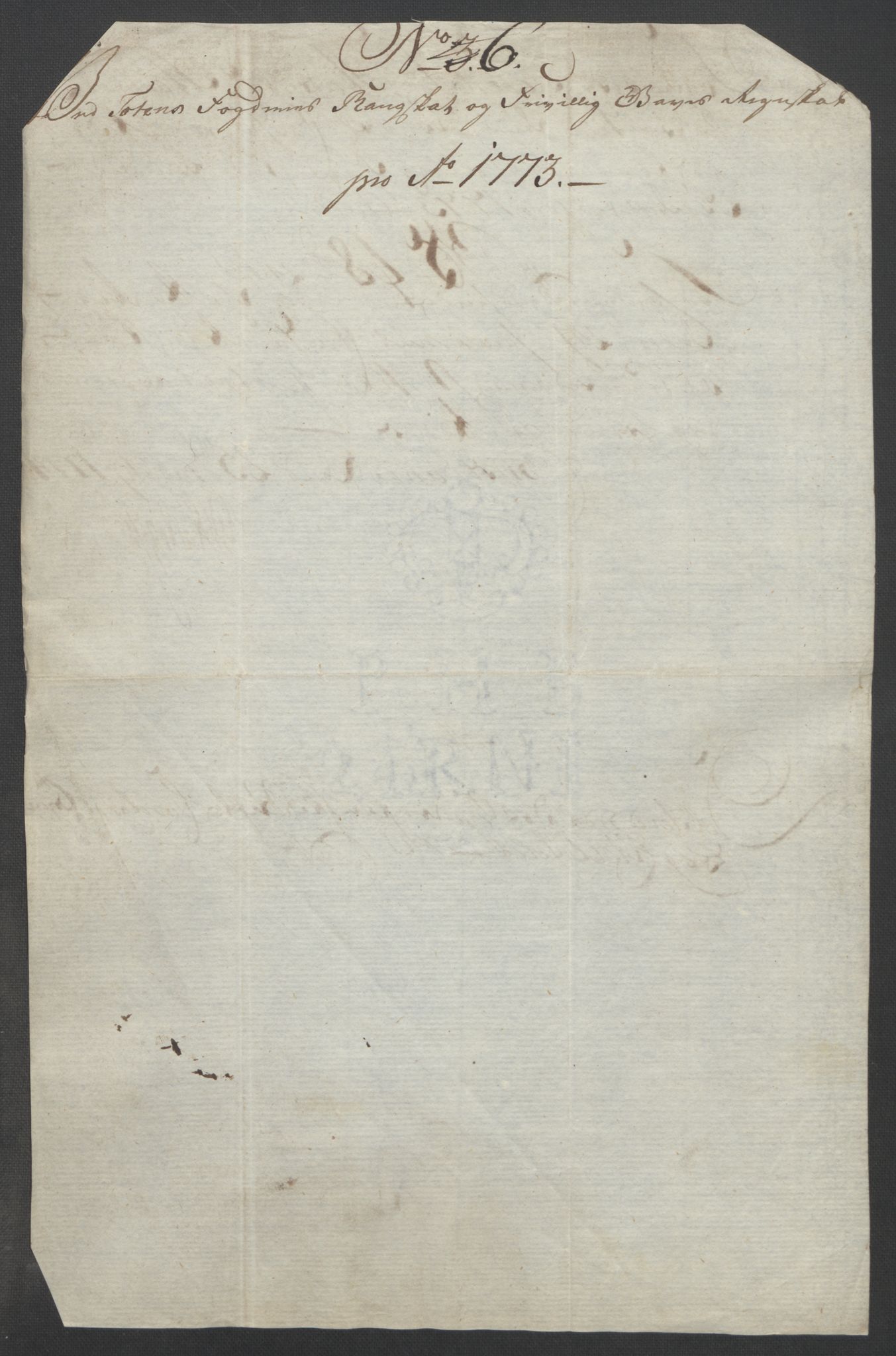 Rentekammeret inntil 1814, Reviderte regnskaper, Fogderegnskap, RA/EA-4092/R19/L1399: Fogderegnskap Toten, Hadeland og Vardal, 1762-1783, p. 326
