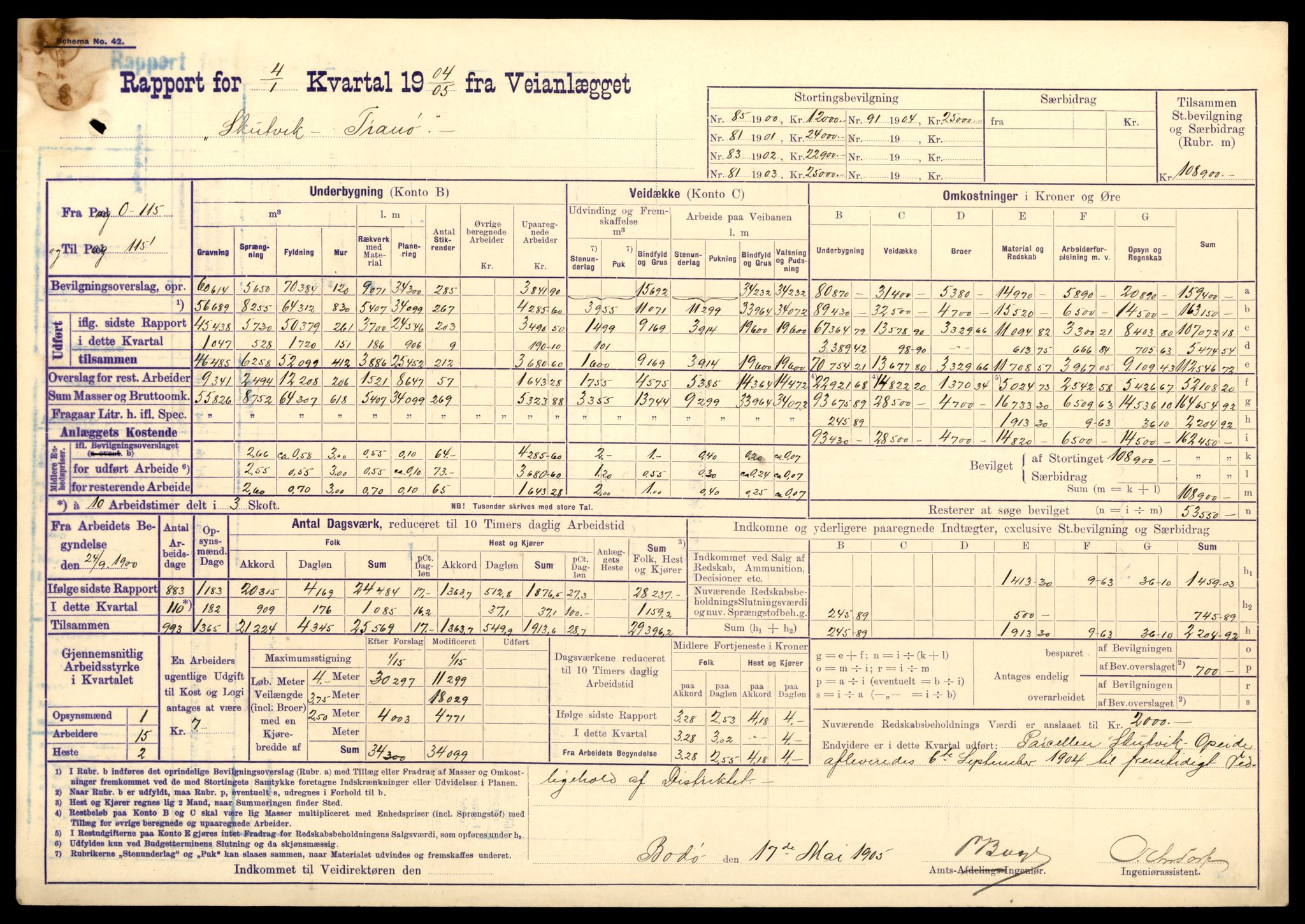 Nordland vegkontor, AV/SAT-A-4181/F/Fa/L0030: Hamarøy/Tysfjord, 1885-1948, p. 938