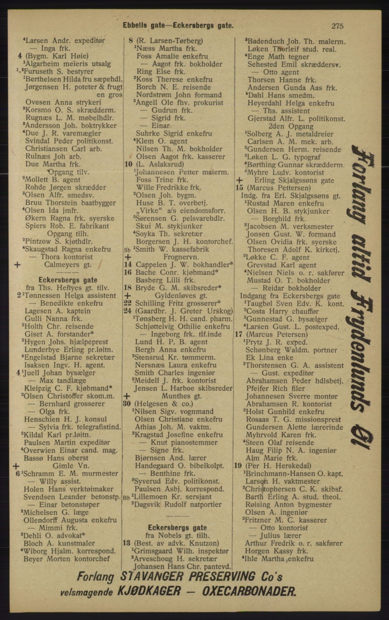 Kristiania/Oslo adressebok, PUBL/-, 1913, p. 1231