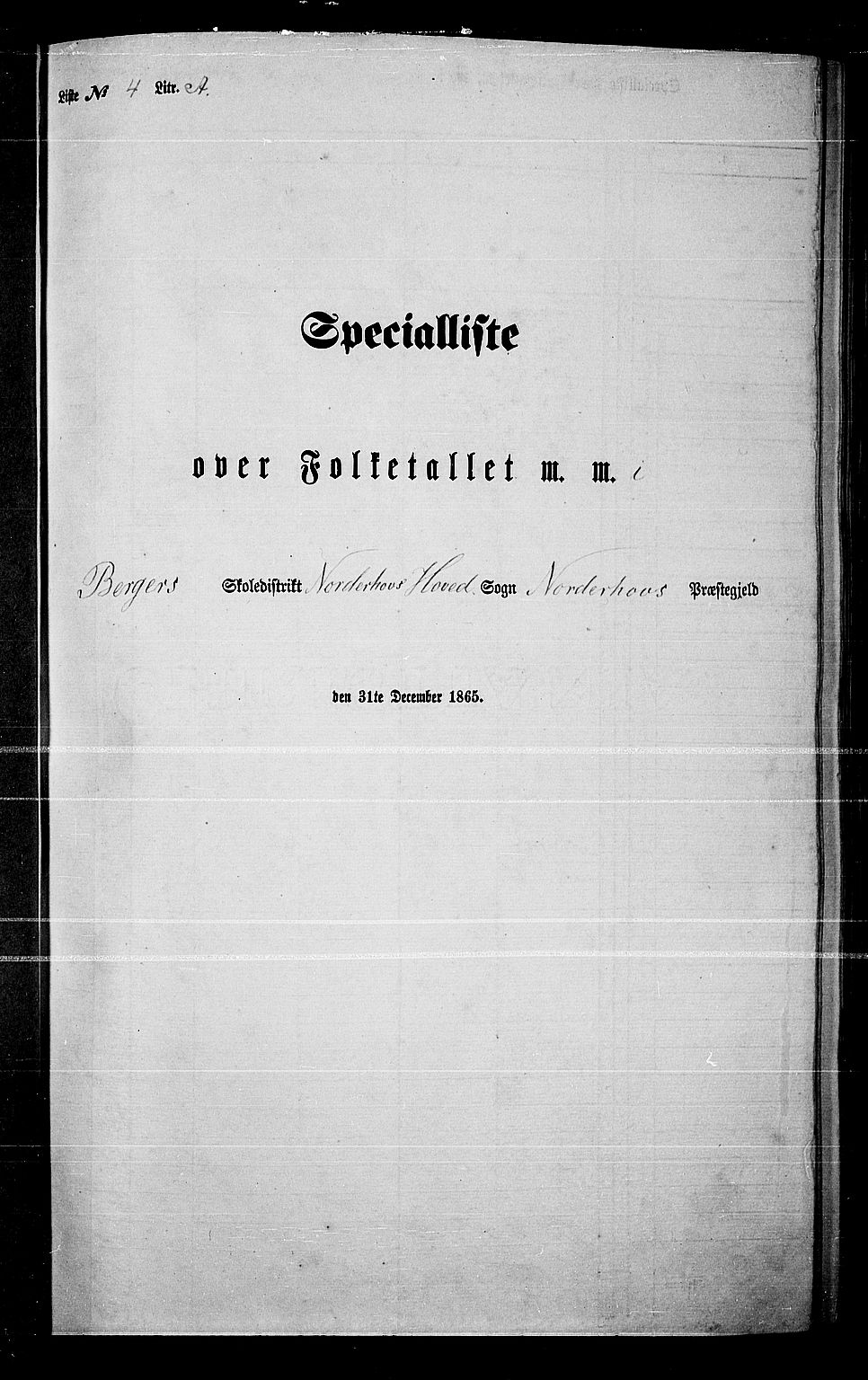 RA, 1865 census for Norderhov/Norderhov, Haug og Lunder, 1865, p. 72