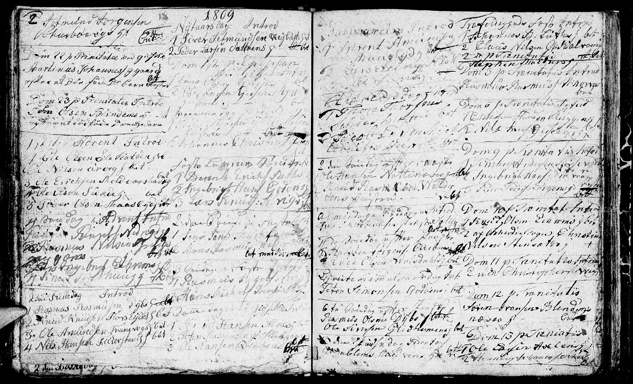 Ministerialprotokoller, klokkerbøker og fødselsregistre - Møre og Romsdal, SAT/A-1454/528/L0422: Parish register (copy) no. 528C03, 1801-1825