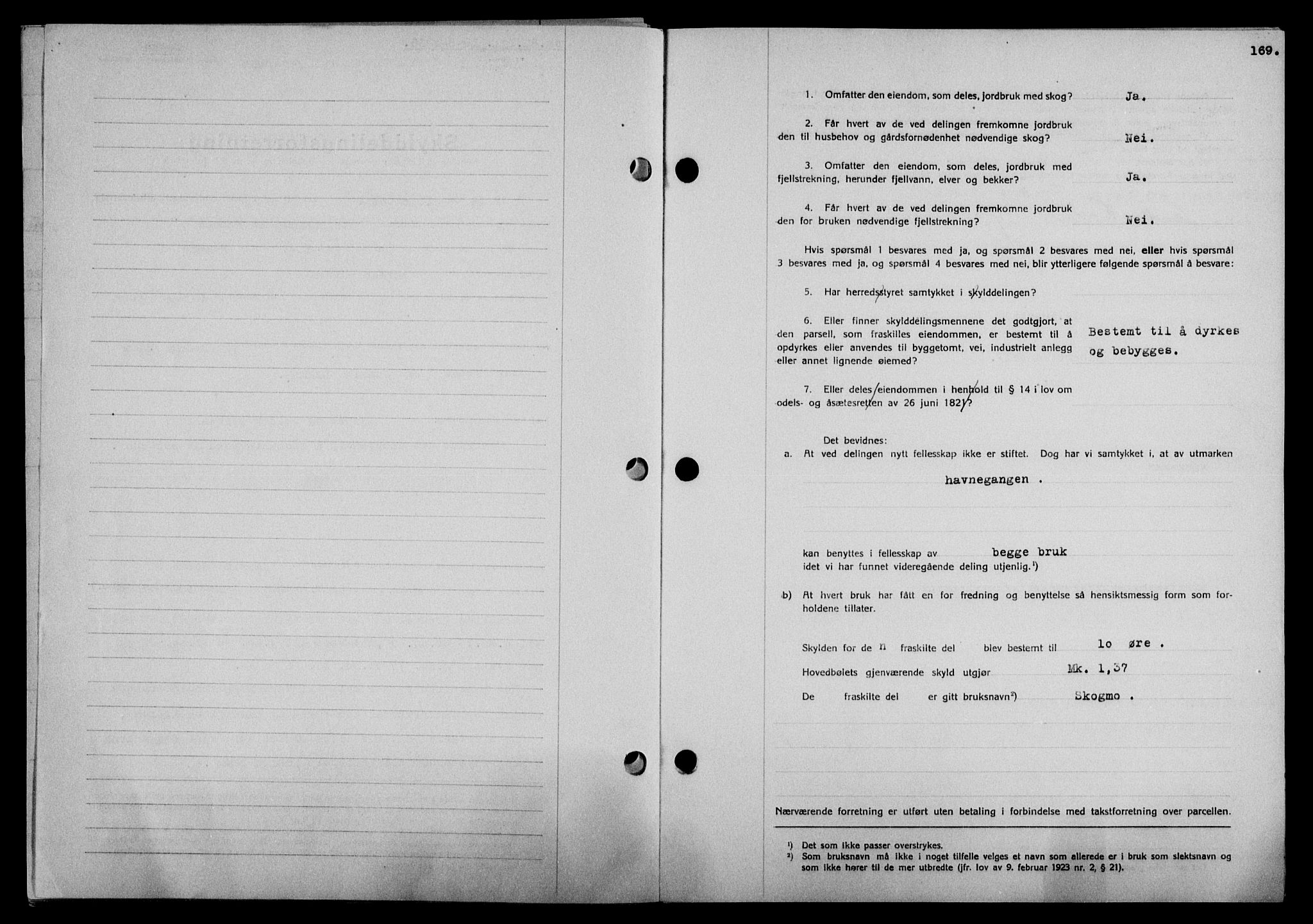 Salten sorenskriveri, SAT/A-4578/1/2/2C/L0067: Mortgage book no. 57, 1935-1935, Deed date: 19.08.1935