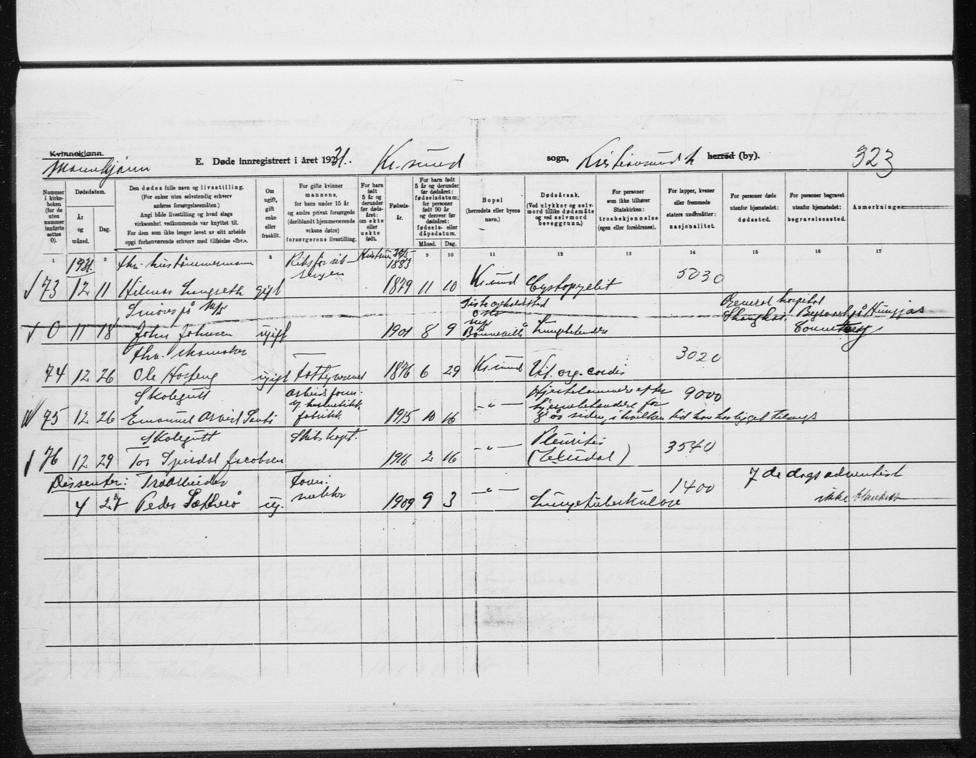 Ministerialprotokoller, klokkerbøker og fødselsregistre - Møre og Romsdal, SAT/A-1454/572/L0863: Parish register (official) no. 572D07, 1917-1935