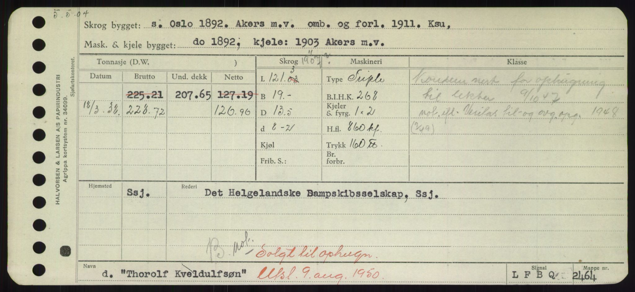 Sjøfartsdirektoratet med forløpere, Skipsmålingen, RA/S-1627/H/Hd/L0038: Fartøy, T-Th, p. 719