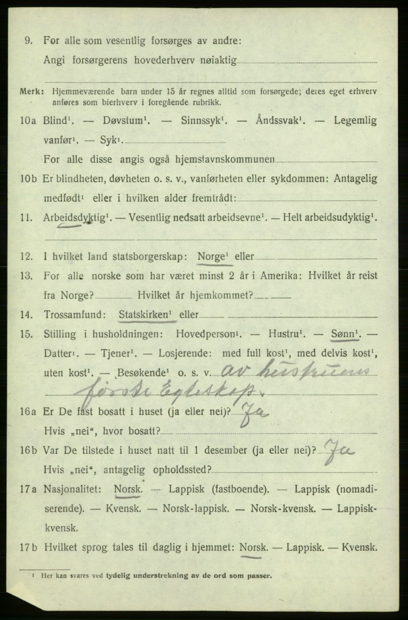 SATØ, 1920 census for Måsøy, 1920, p. 1285