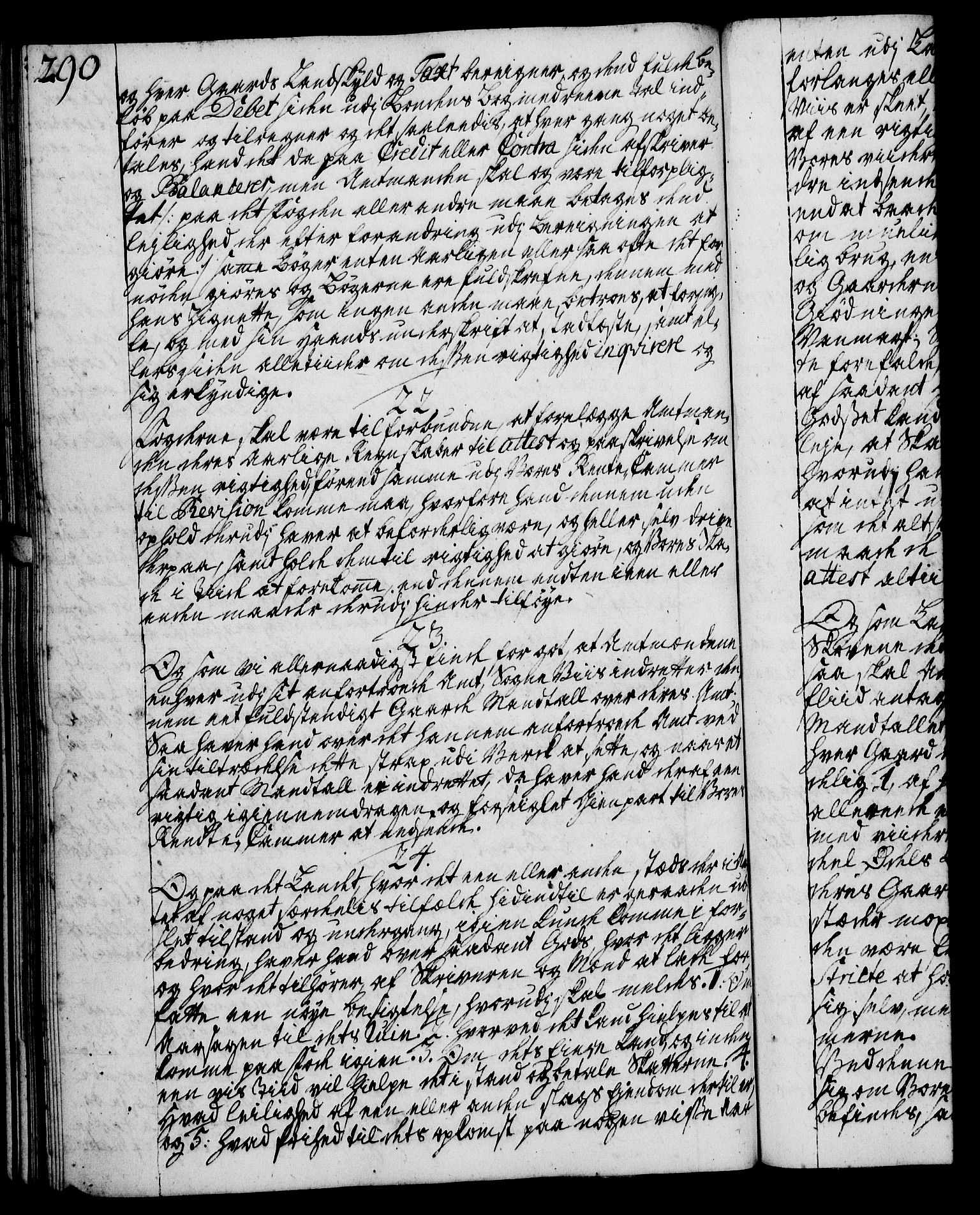 Rentekammeret, Kammerkanselliet, RA/EA-3111/G/Gg/Ggi/L0002: Norsk instruksjonsprotokoll med register (merket RK 53.35), 1729-1751, p. 290