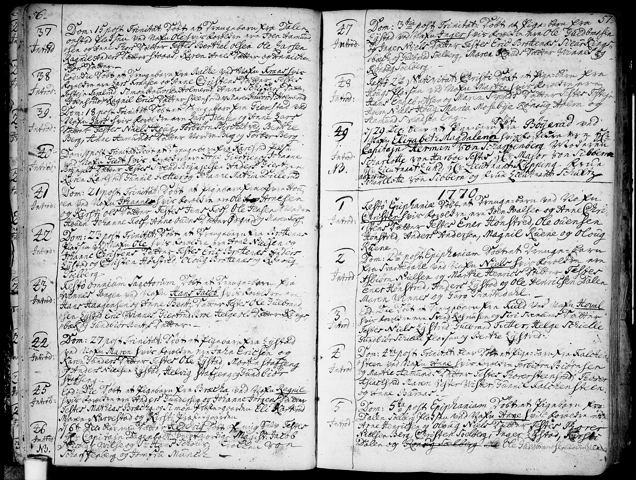 Skiptvet prestekontor Kirkebøker, SAO/A-20009/F/Fa/L0003: Parish register (official) no. 3, 1758-1793, p. 56-57