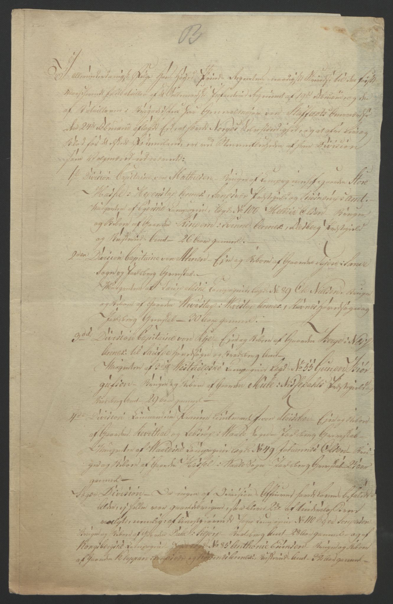 Statsrådssekretariatet, RA/S-1001/D/Db/L0007: Fullmakter for Eidsvollsrepresentantene i 1814. , 1814, p. 111