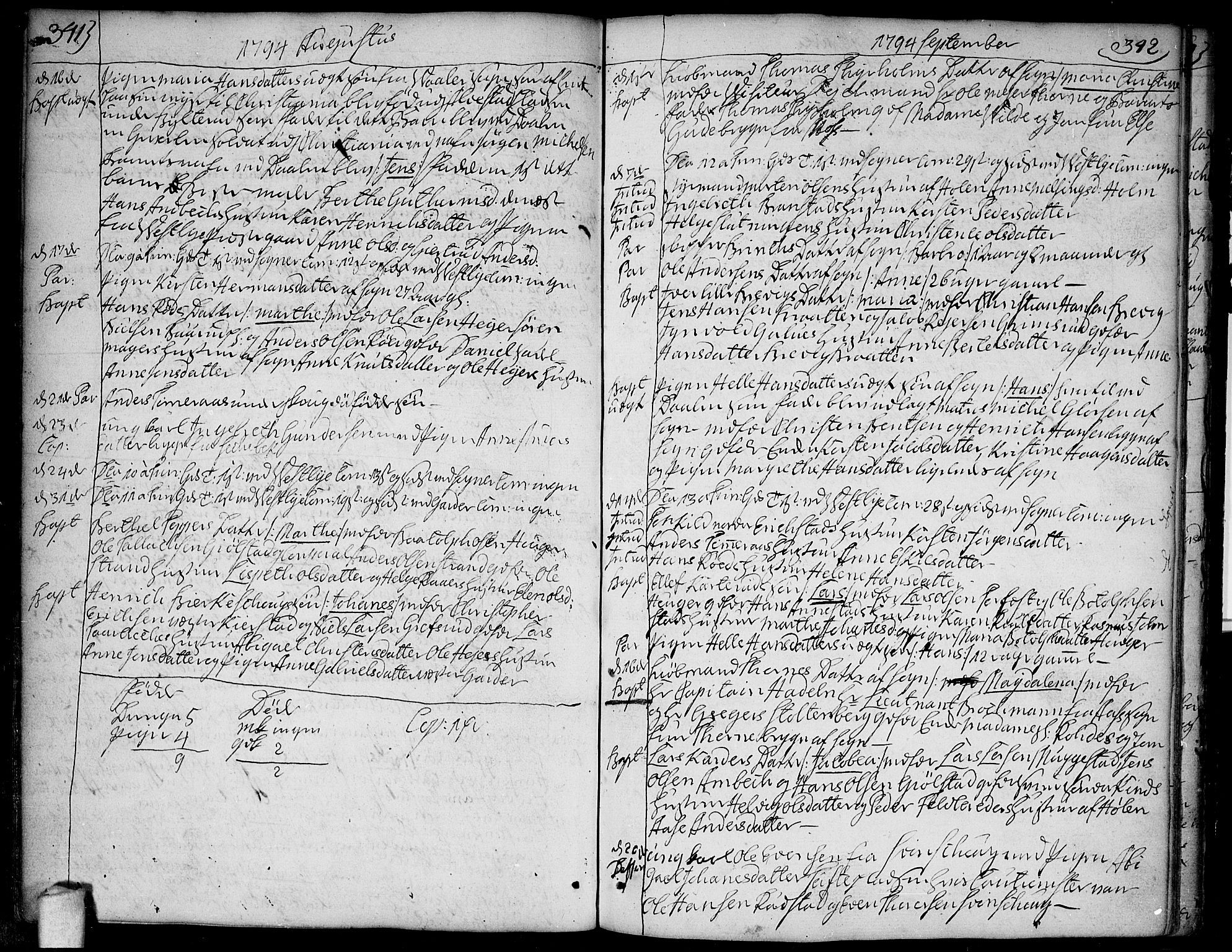 Vestby prestekontor Kirkebøker, AV/SAO-A-10893/F/Fa/L0003: Parish register (official) no. I 3, 1779-1796, p. 341-342