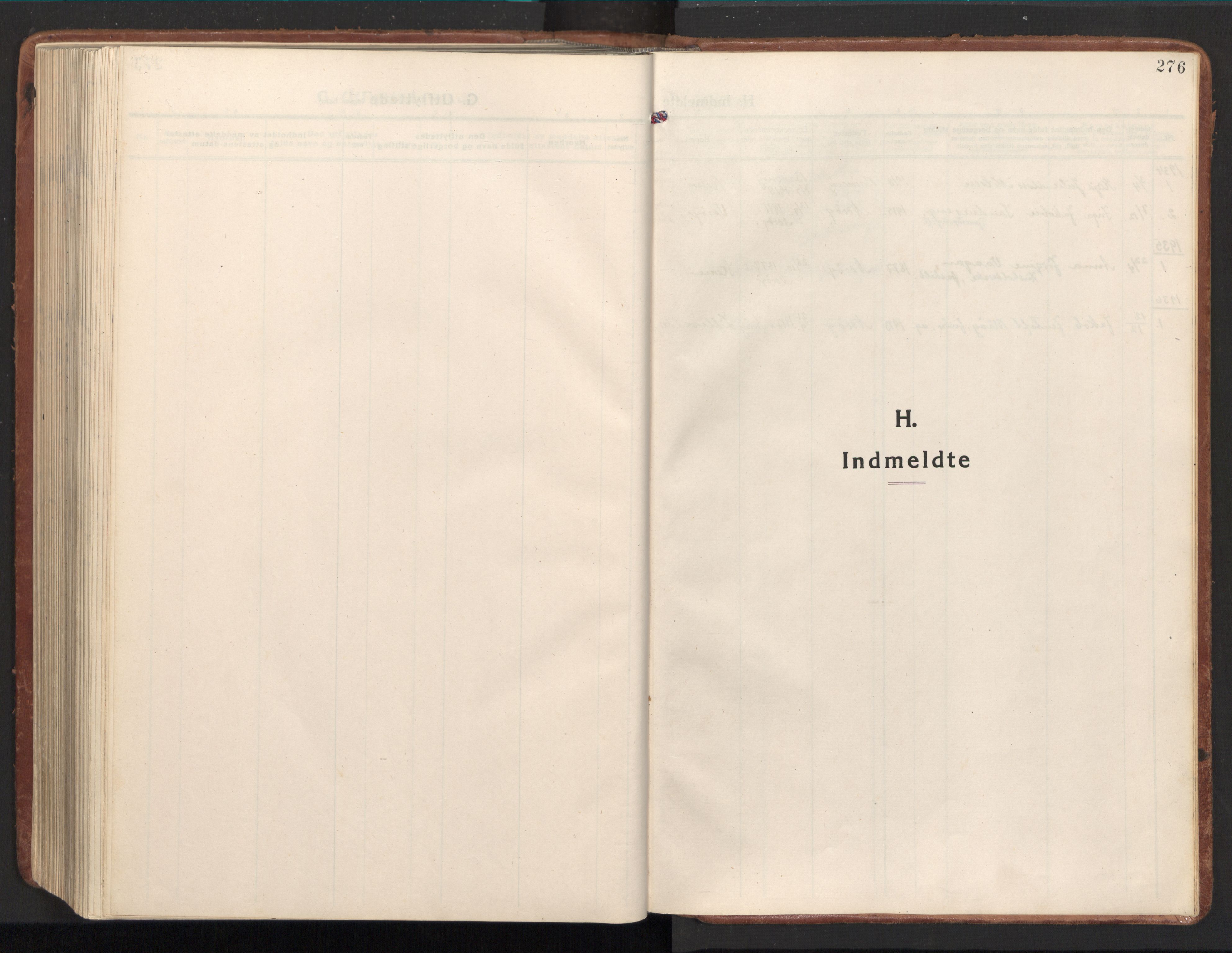 Ministerialprotokoller, klokkerbøker og fødselsregistre - Nord-Trøndelag, SAT/A-1458/784/L0678: Parish register (official) no. 784A13, 1921-1938, p. 276