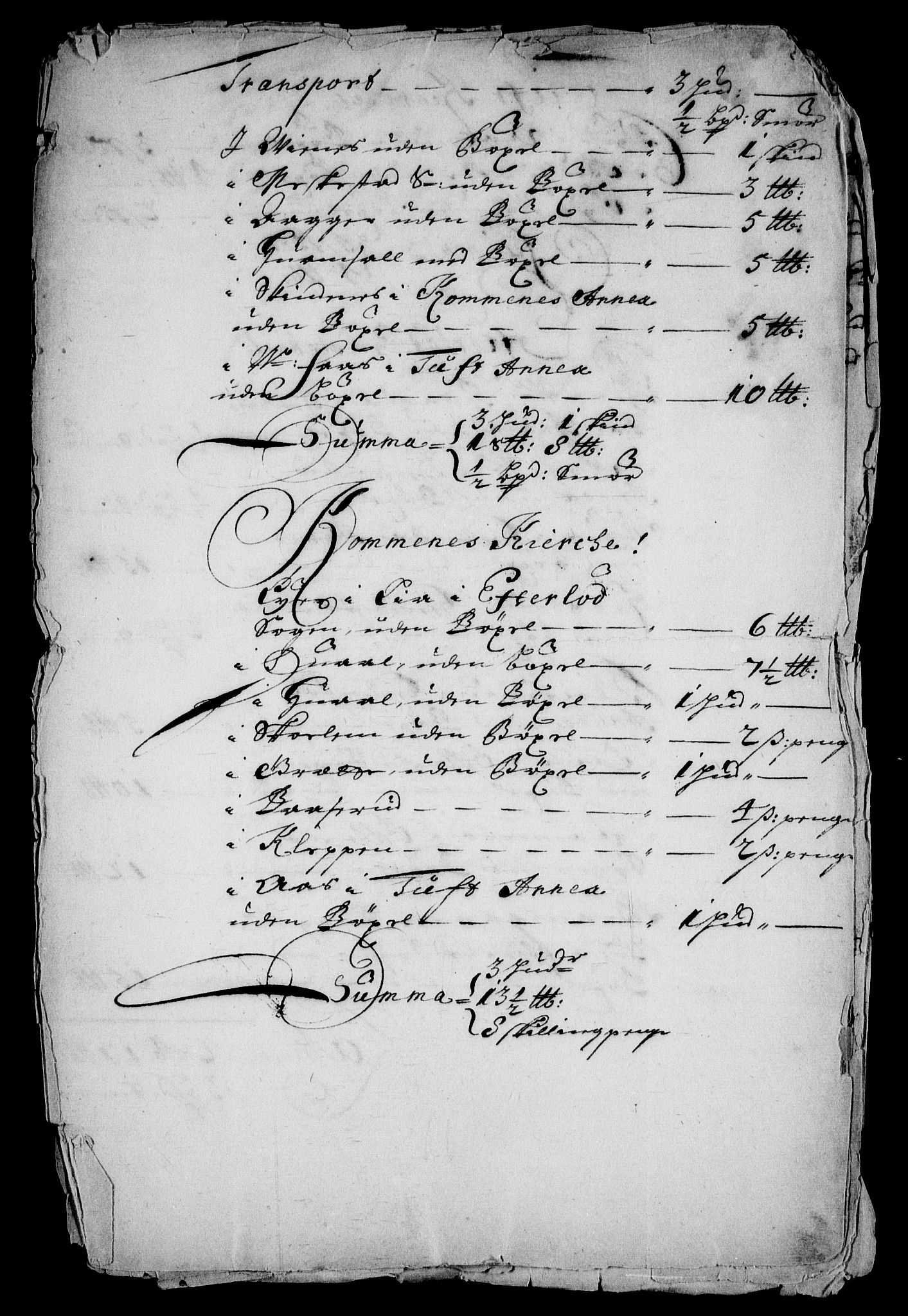 Rentekammeret inntil 1814, Realistisk ordnet avdeling, AV/RA-EA-4070/Fc/Fca/L0001/0005: [Ca I]  Akershus stift / Jordebok over kirke- og prestebordsgods i Akershus stift, 1687