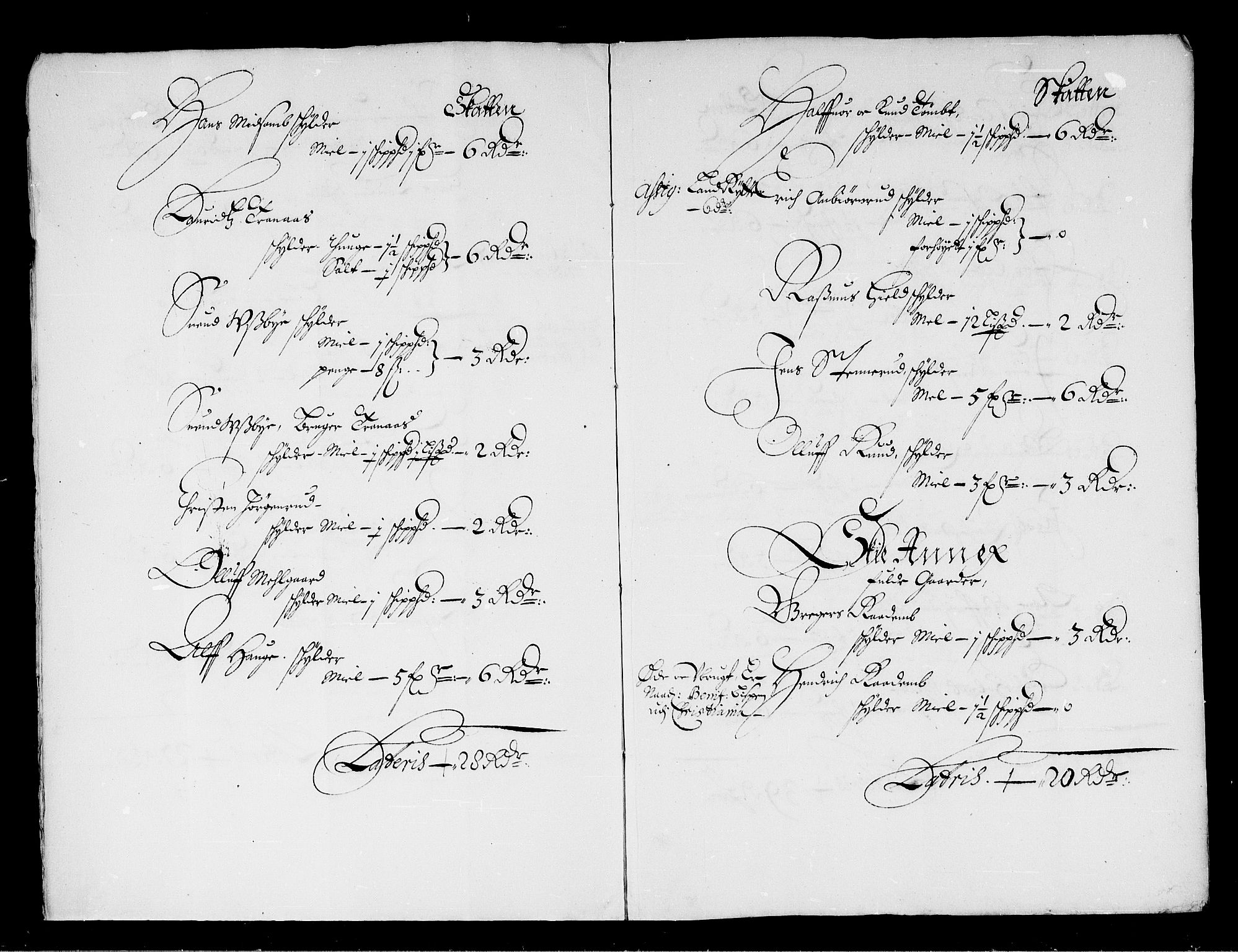 Rentekammeret inntil 1814, Reviderte regnskaper, Stiftamtstueregnskaper, Landkommissariatet på Akershus og Akershus stiftamt, AV/RA-EA-5869/R/Rb/L0038: Akershus stiftamt, 1666