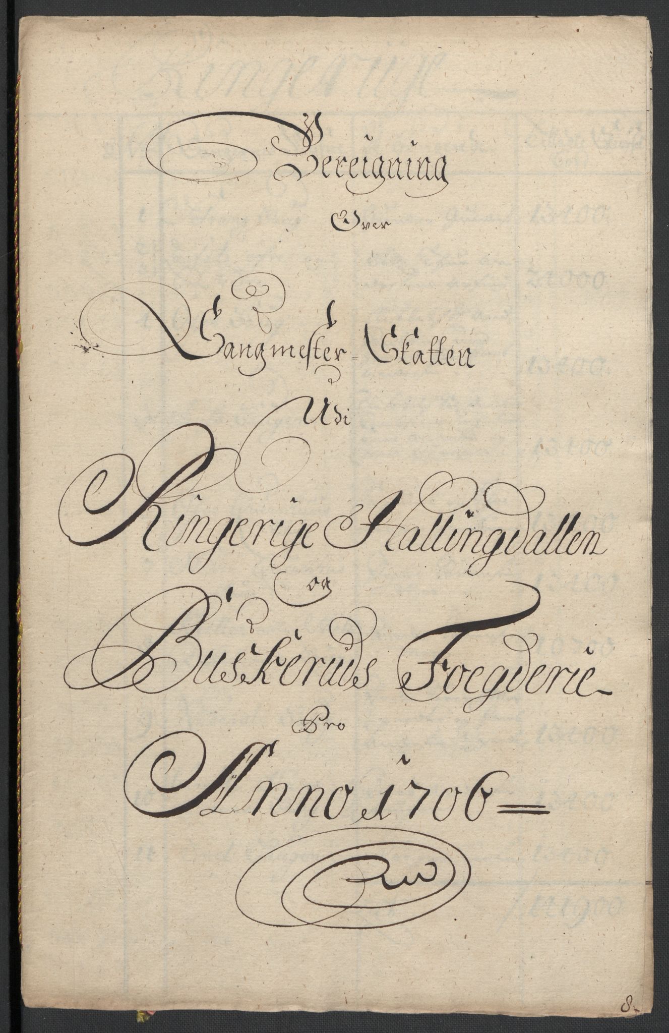 Rentekammeret inntil 1814, Reviderte regnskaper, Fogderegnskap, RA/EA-4092/R22/L1465: Fogderegnskap Ringerike, Hallingdal og Buskerud, 1706, p. 229