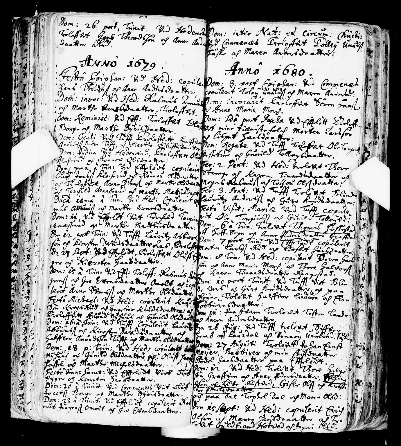 Sandsvær kirkebøker, AV/SAKO-A-244/F/Fa/L0001: Parish register (official) no. I 1, 1665-1725, p. 106