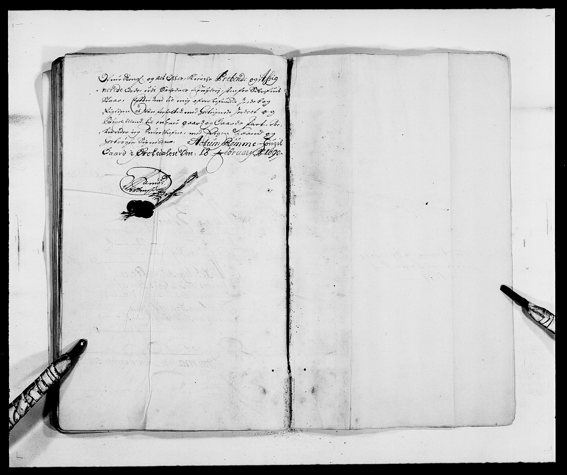 Rentekammeret inntil 1814, Reviderte regnskaper, Fogderegnskap, RA/EA-4092/R58/L3936: Fogderegnskap Orkdal, 1689-1690, p. 61