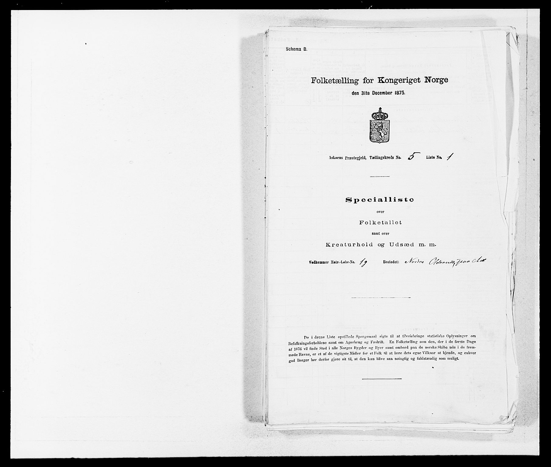 SAB, 1875 census for 1247P Askøy, 1875, p. 585