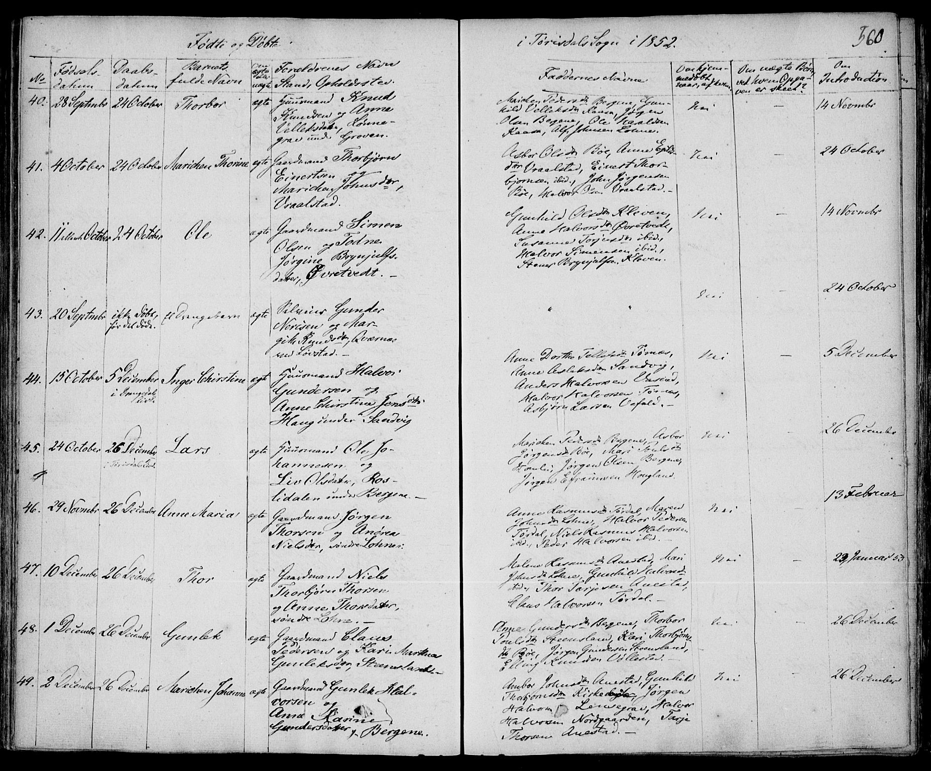 Drangedal kirkebøker, SAKO/A-258/F/Fa/L0007b: Parish register (official) no. 7b, 1837-1856, p. 560