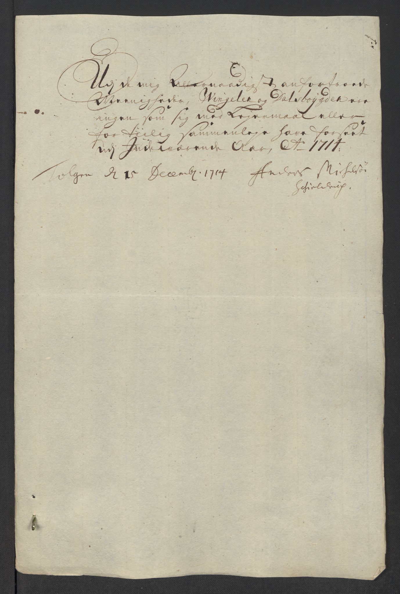 Rentekammeret inntil 1814, Reviderte regnskaper, Fogderegnskap, AV/RA-EA-4092/R13/L0852: Fogderegnskap Solør, Odal og Østerdal, 1714, p. 209