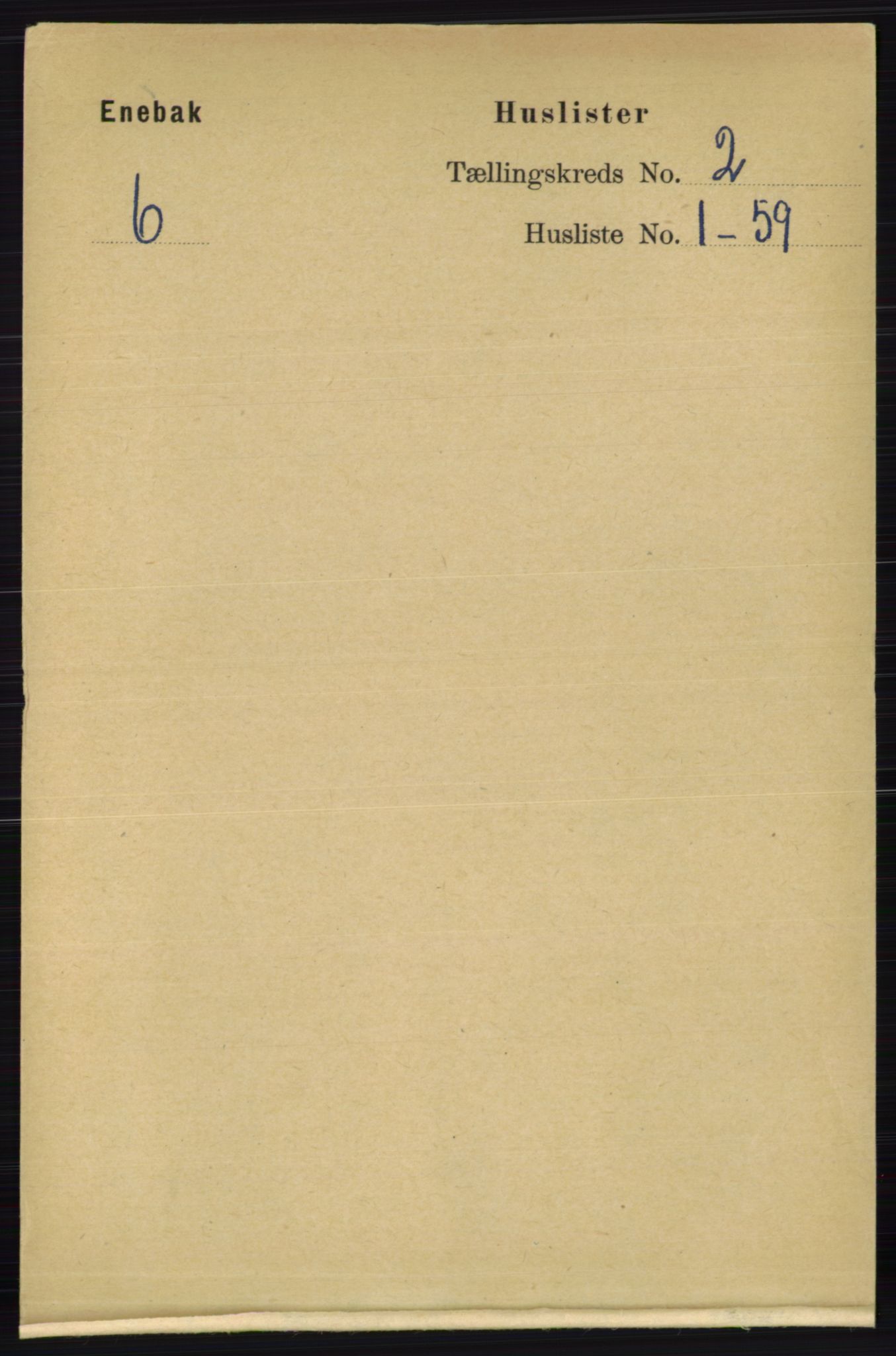 RA, 1891 census for 0229 Enebakk, 1891, p. 703