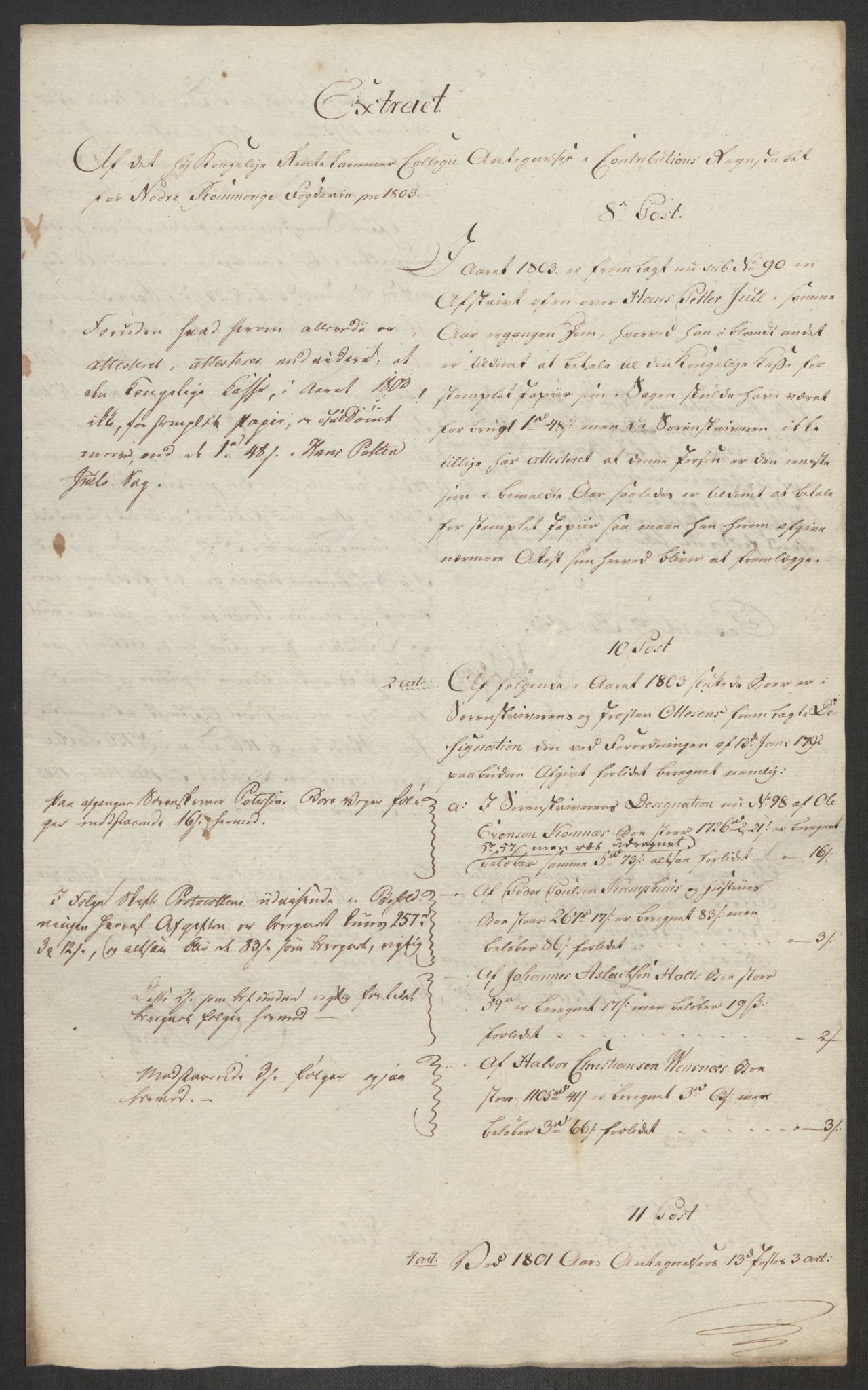 Rentekammeret inntil 1814, Reviderte regnskaper, Fogderegnskap, RA/EA-4092/R11/L0679: Fogderegnskap Nedre Romerike, 1803, p. 716