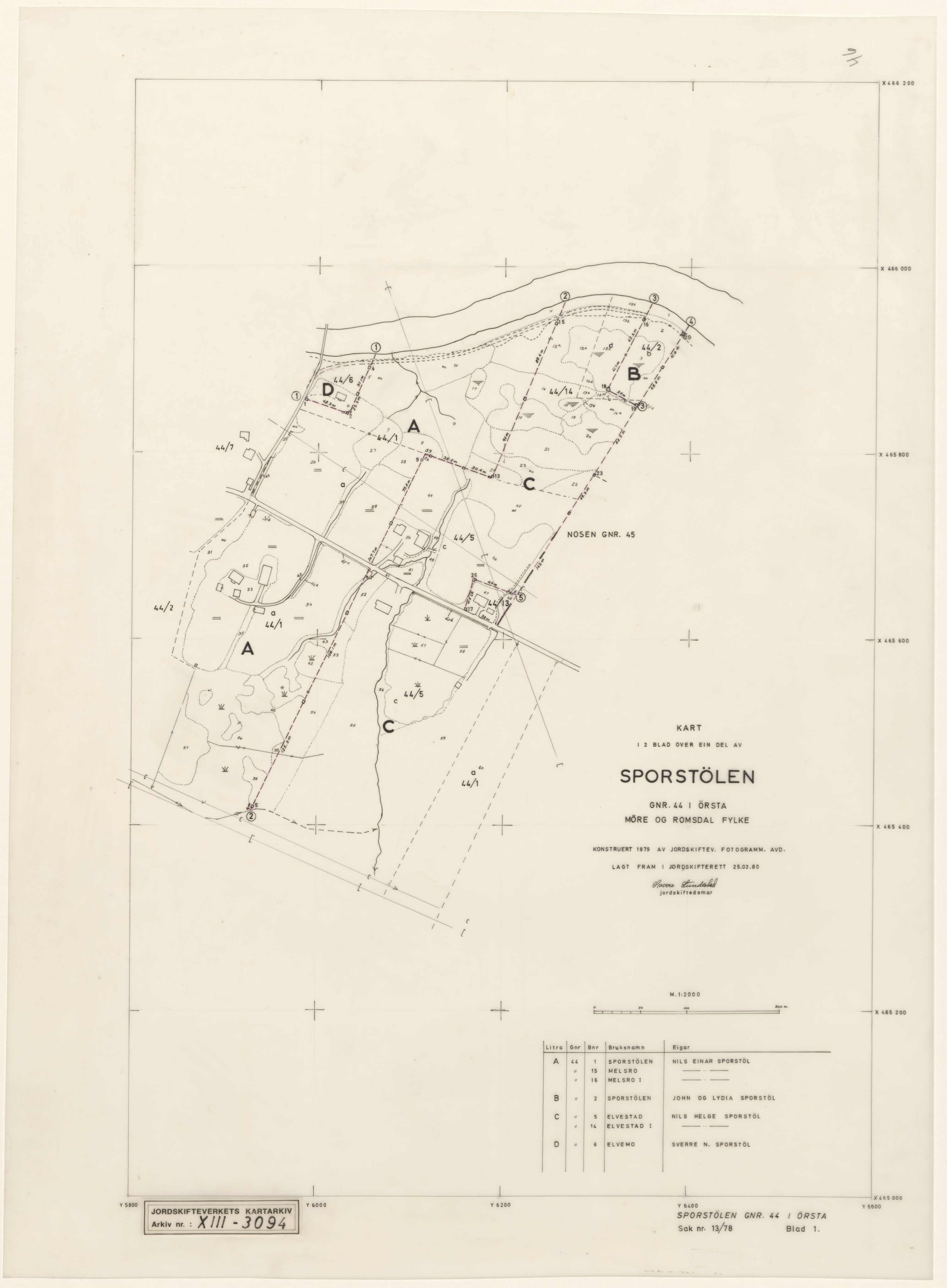 Jordskifteverkets kartarkiv, RA/S-3929/T, 1859-1988, p. 3903
