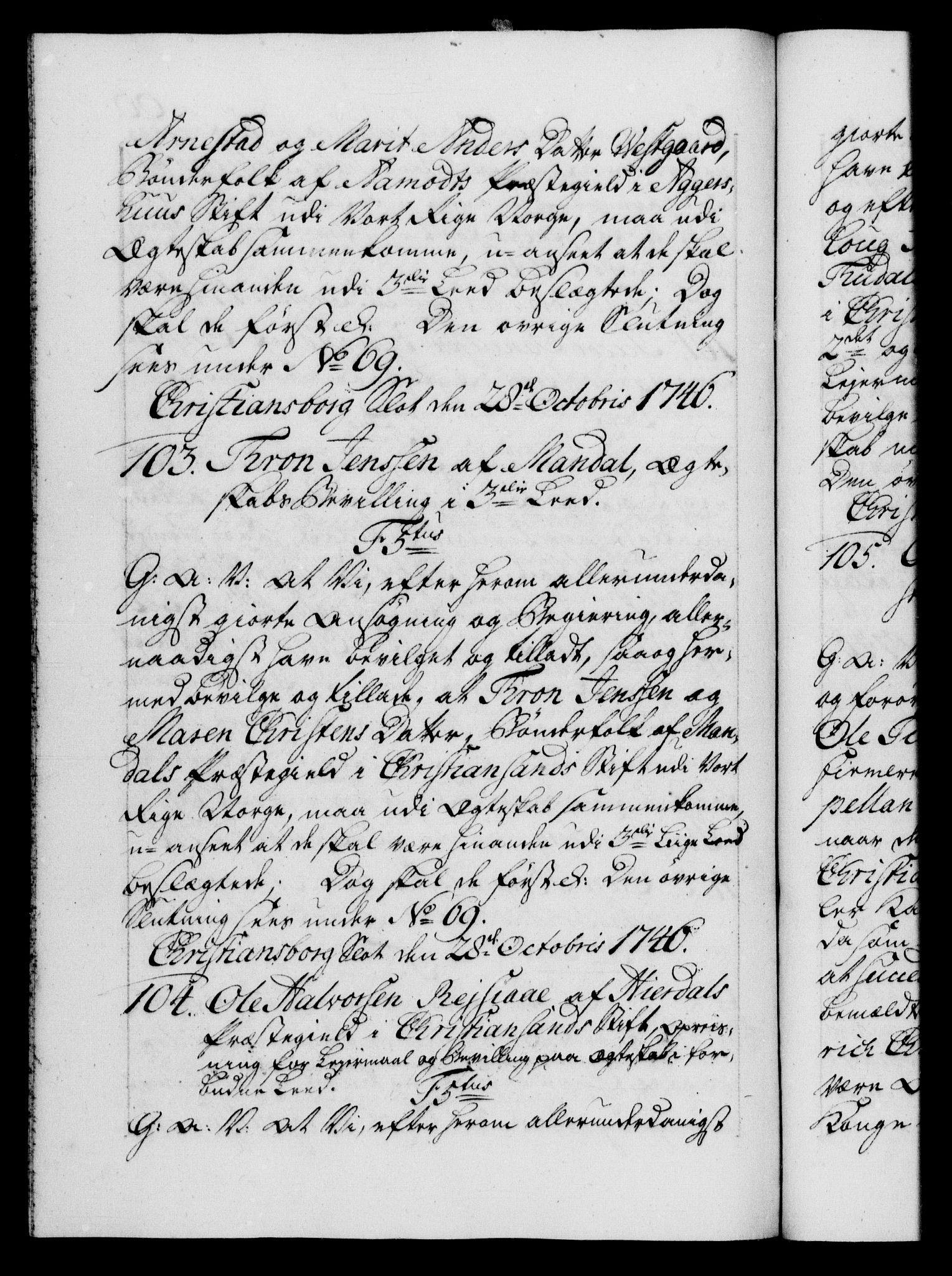 Danske Kanselli 1572-1799, AV/RA-EA-3023/F/Fc/Fca/Fcaa/L0035: Norske registre, 1746-1748, p. 66b