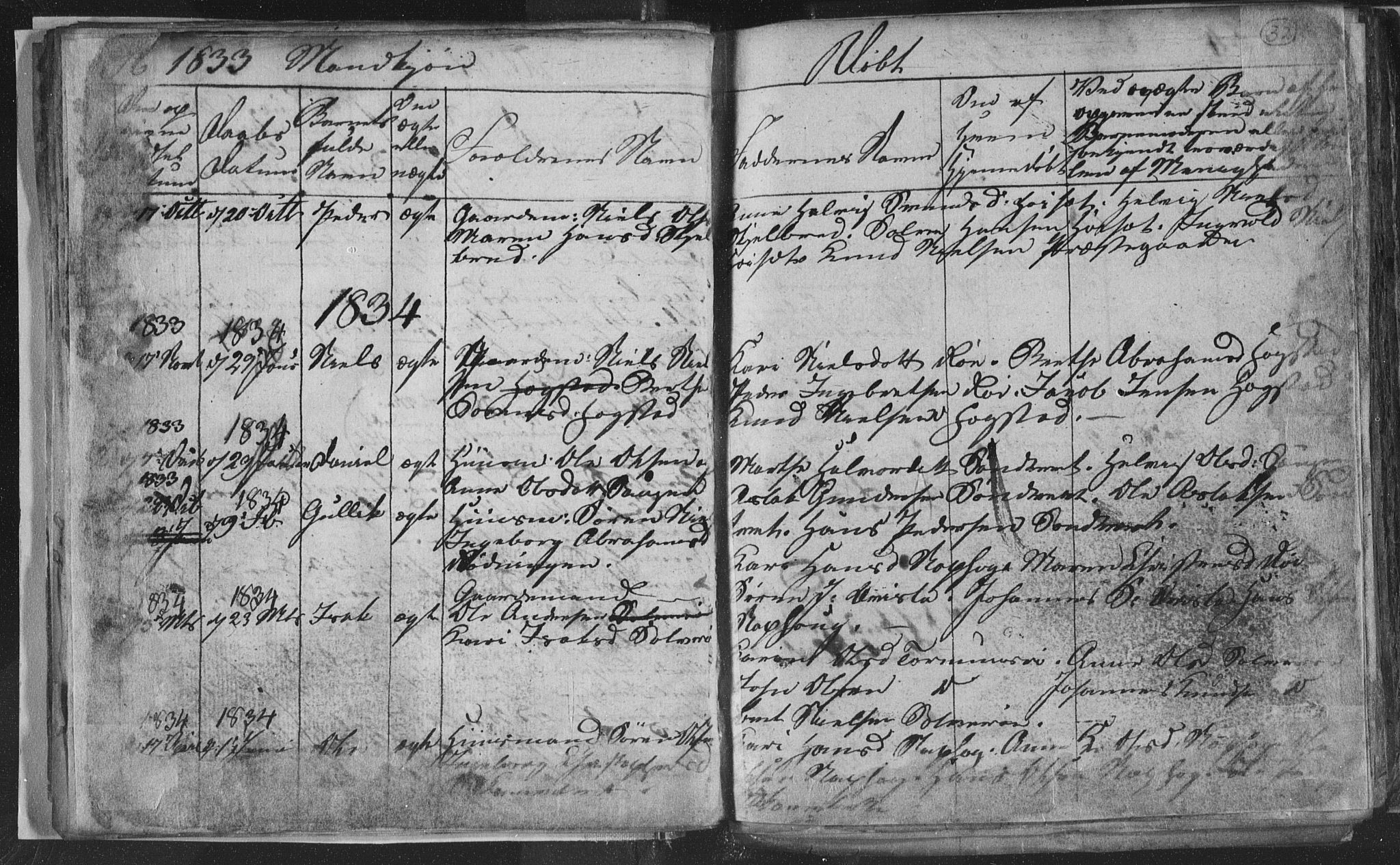 Siljan kirkebøker, SAKO/A-300/G/Ga/L0001: Parish register (copy) no. 1, 1827-1847, p. 32